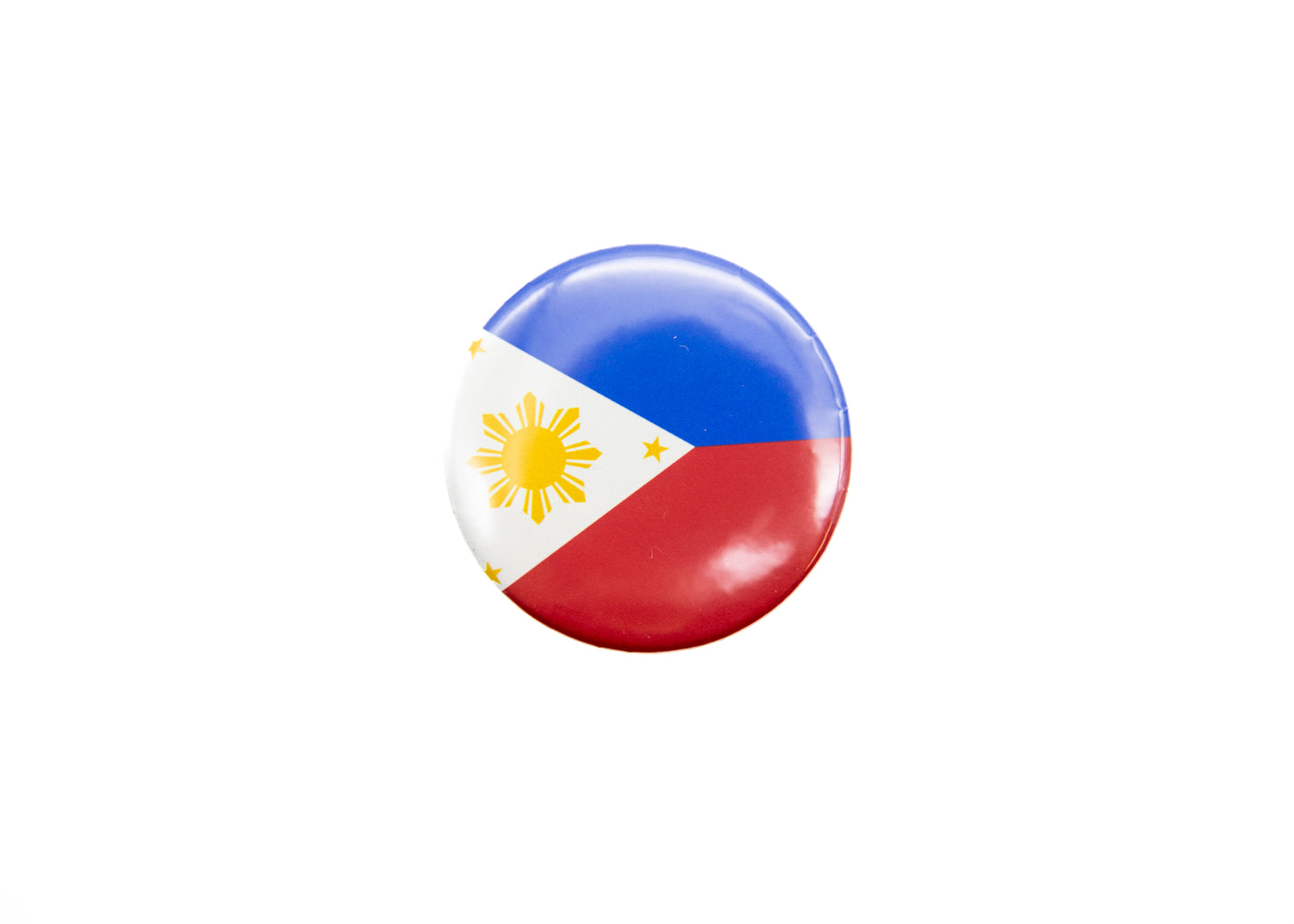 Philippines Flag Round Button