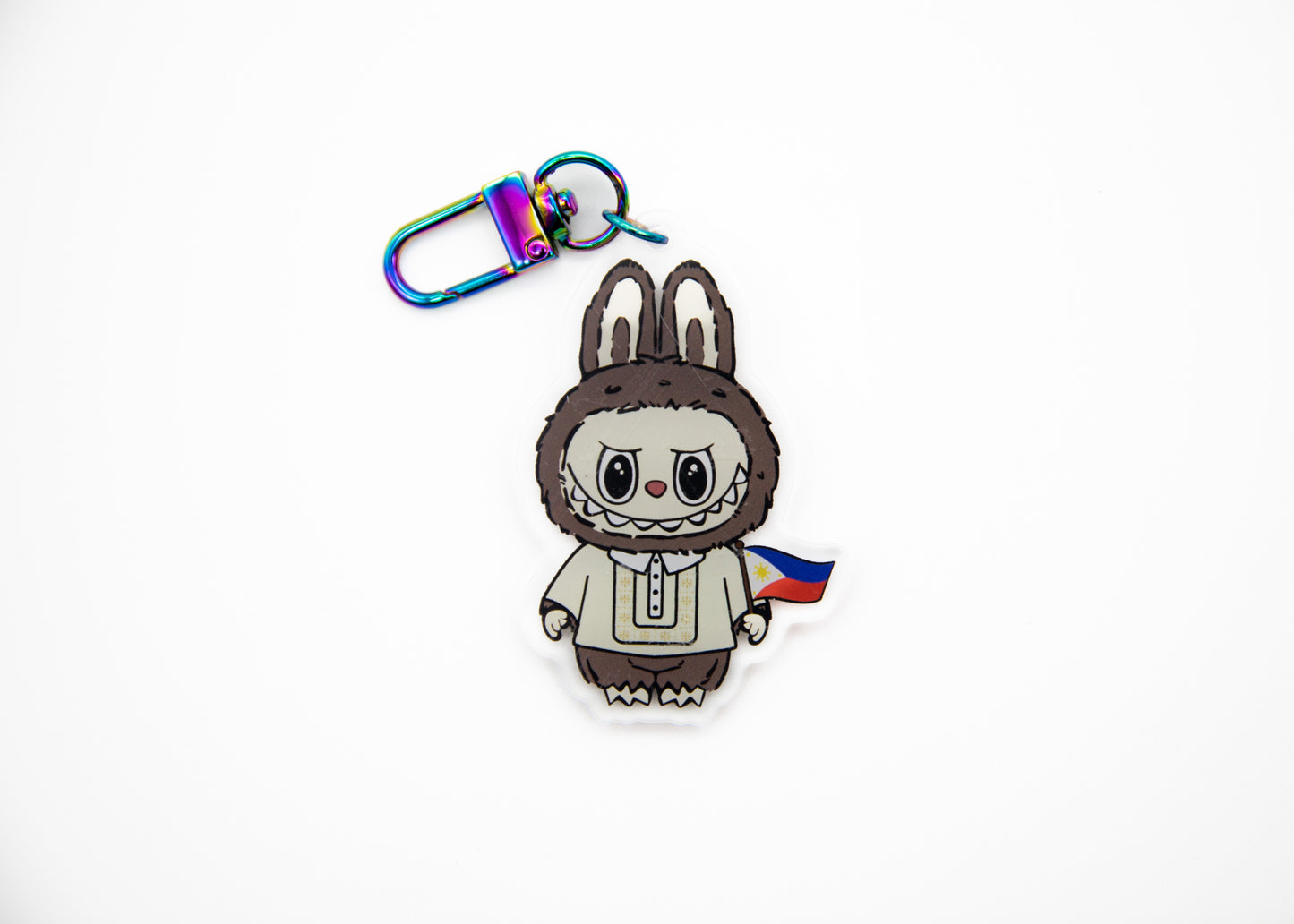 Labubu 2 Sided Keychain