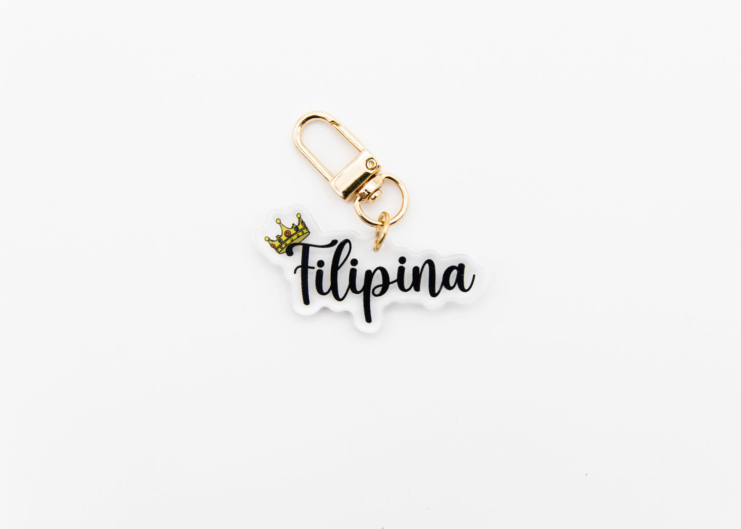 Filipina Crown 2 Sided Keychain