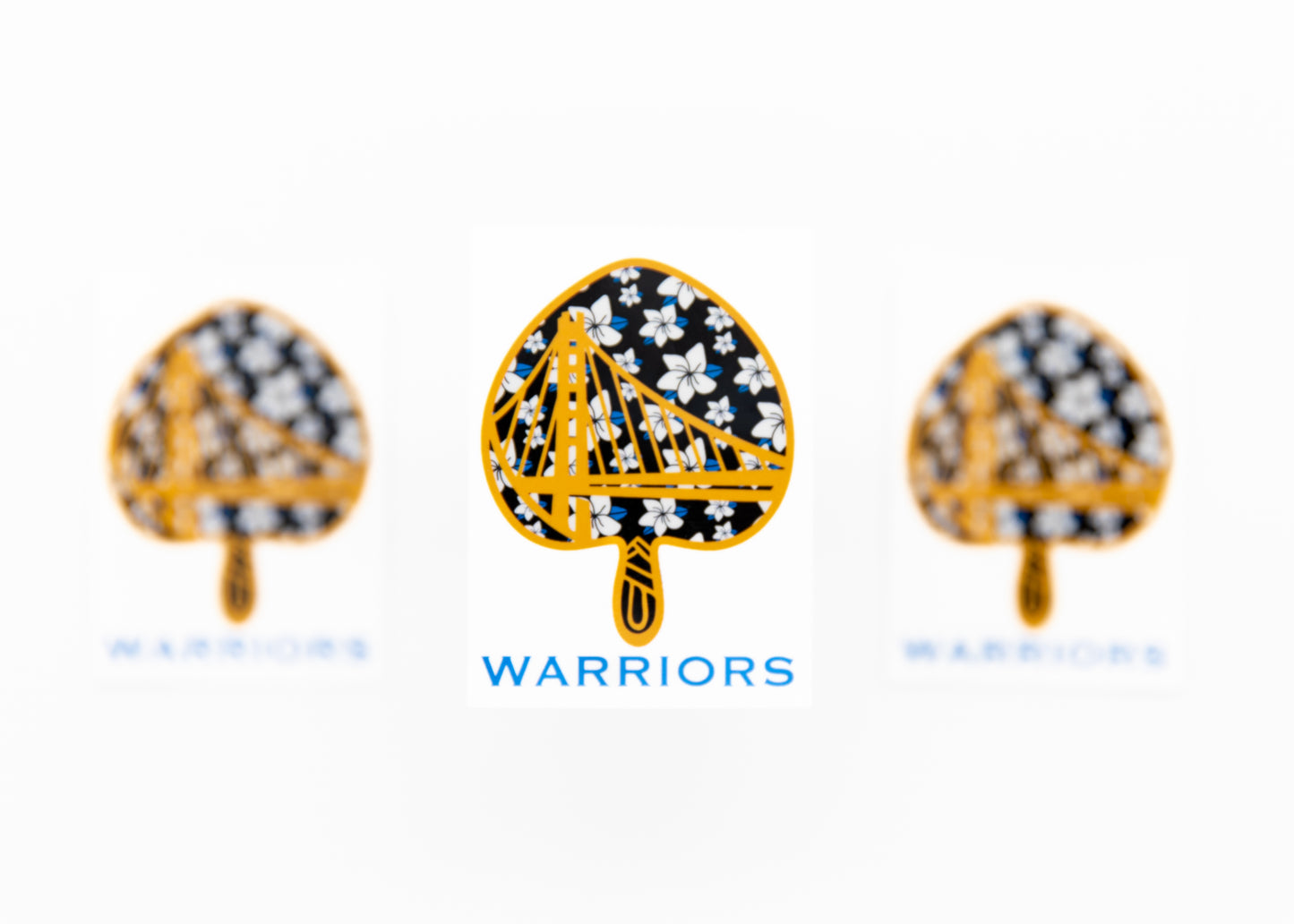 Warriors Fan Sticker