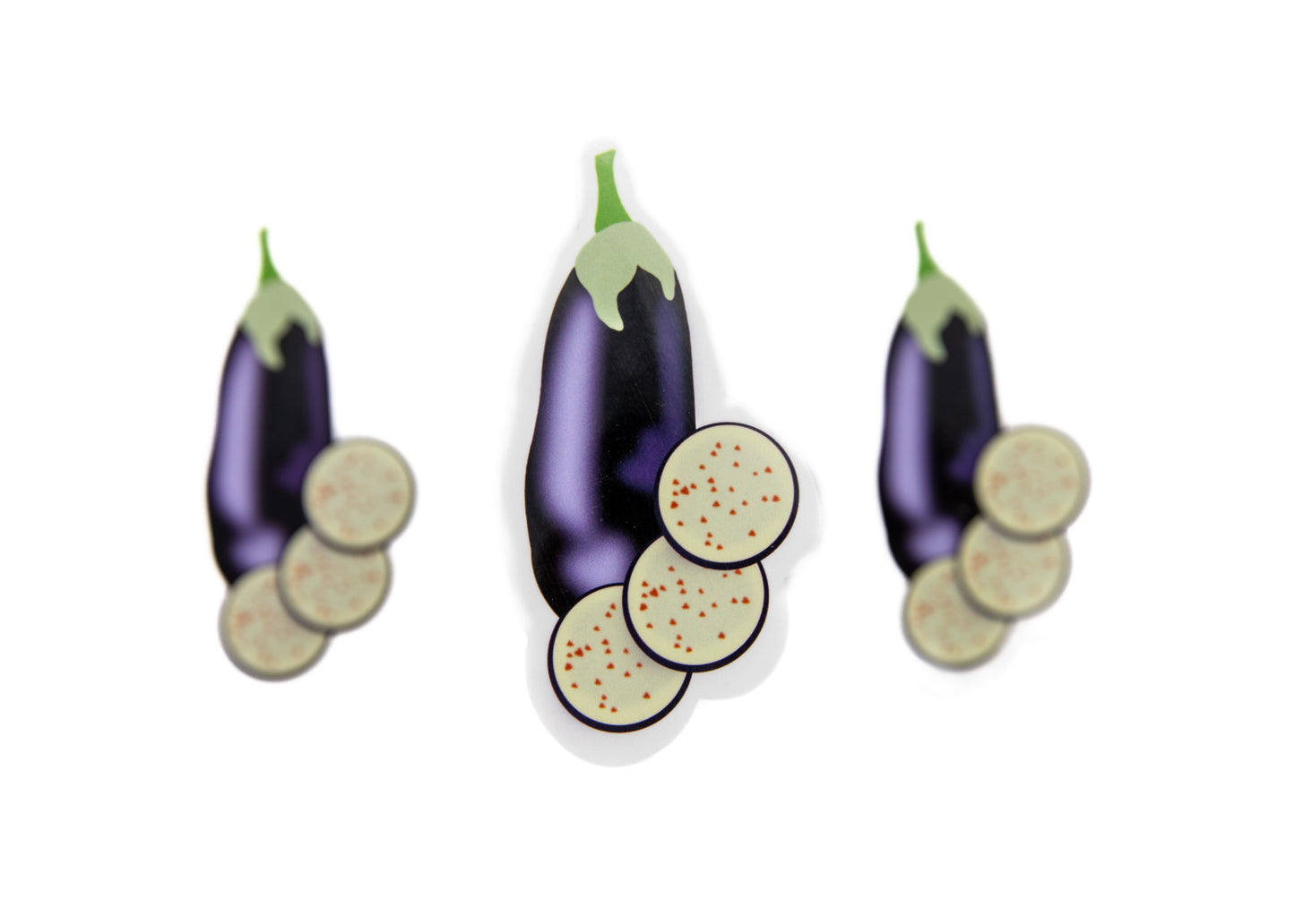 Eggplant Sticker
