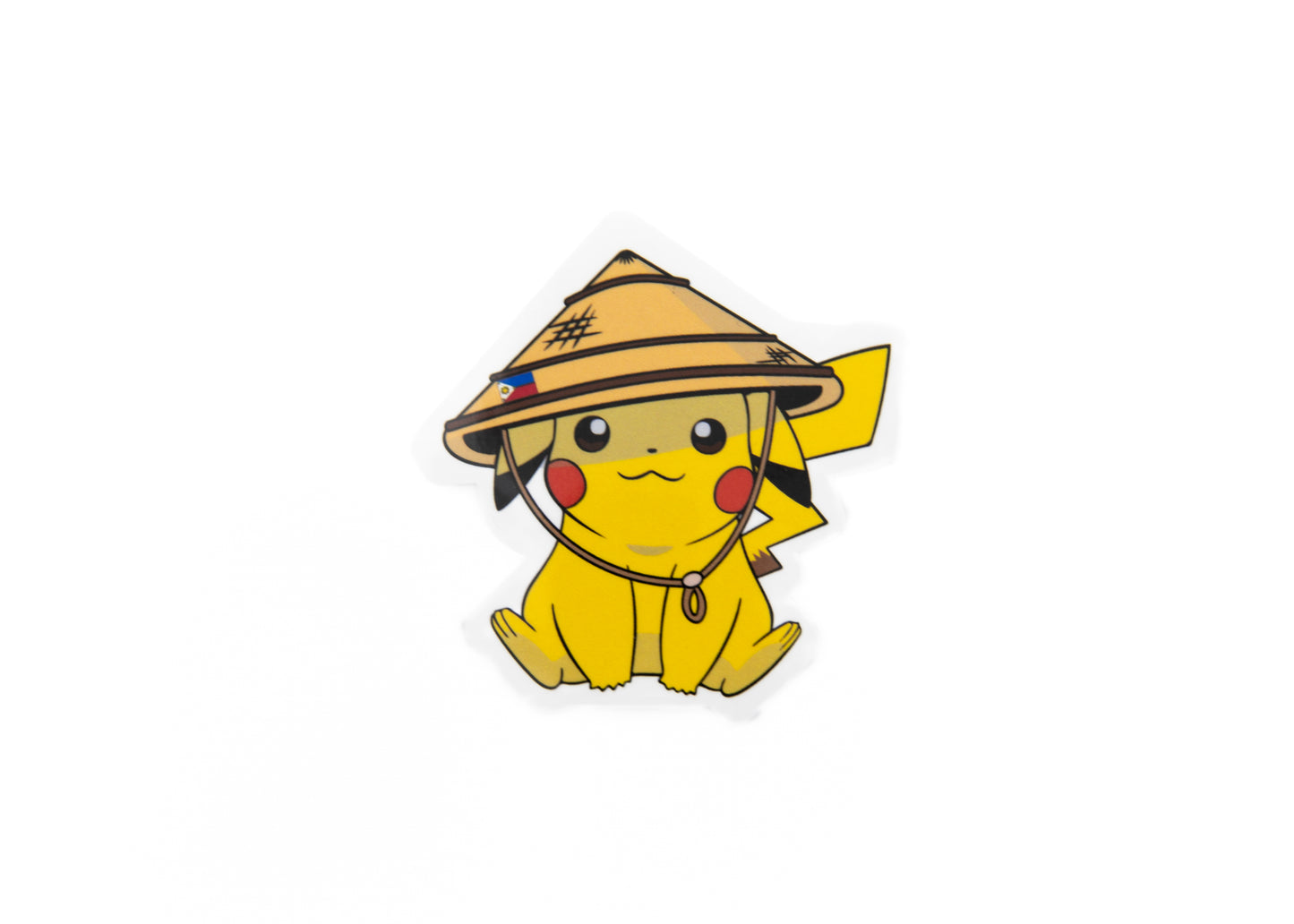 Pickachu Salakot Sticker