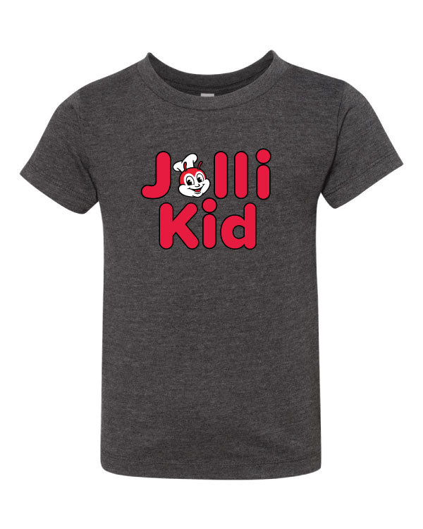 Toddler/Youth Jolli Kid Shirt Dark Grey
