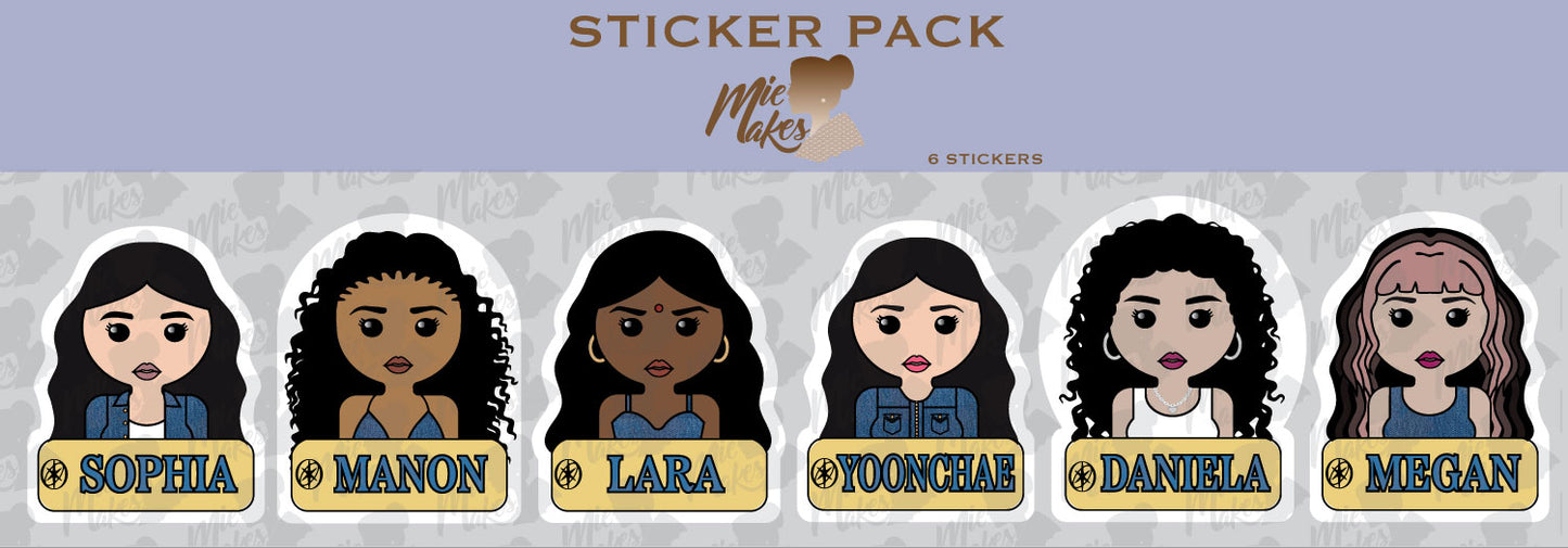 Katseye Sticker Pack