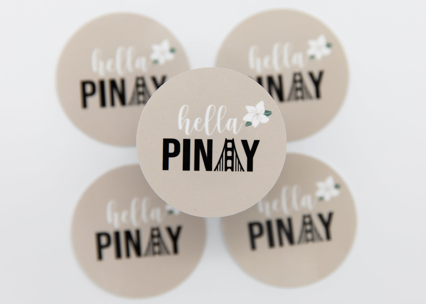 Hella Pinay Sticker