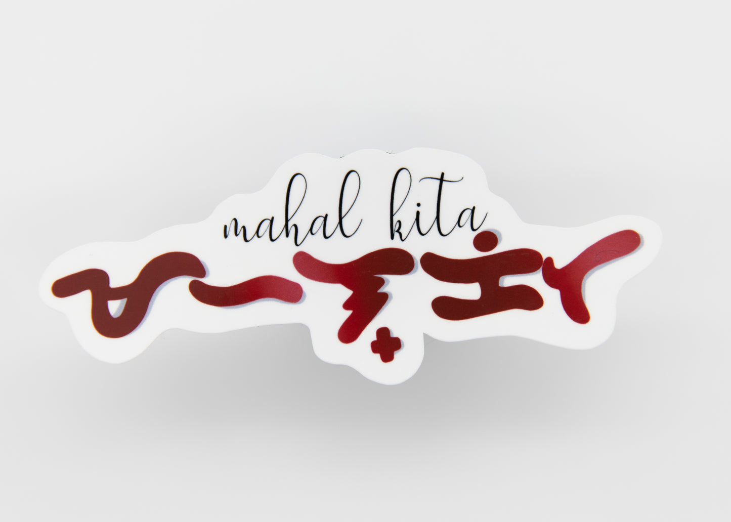 Mahal Kita Baybayin Sticker