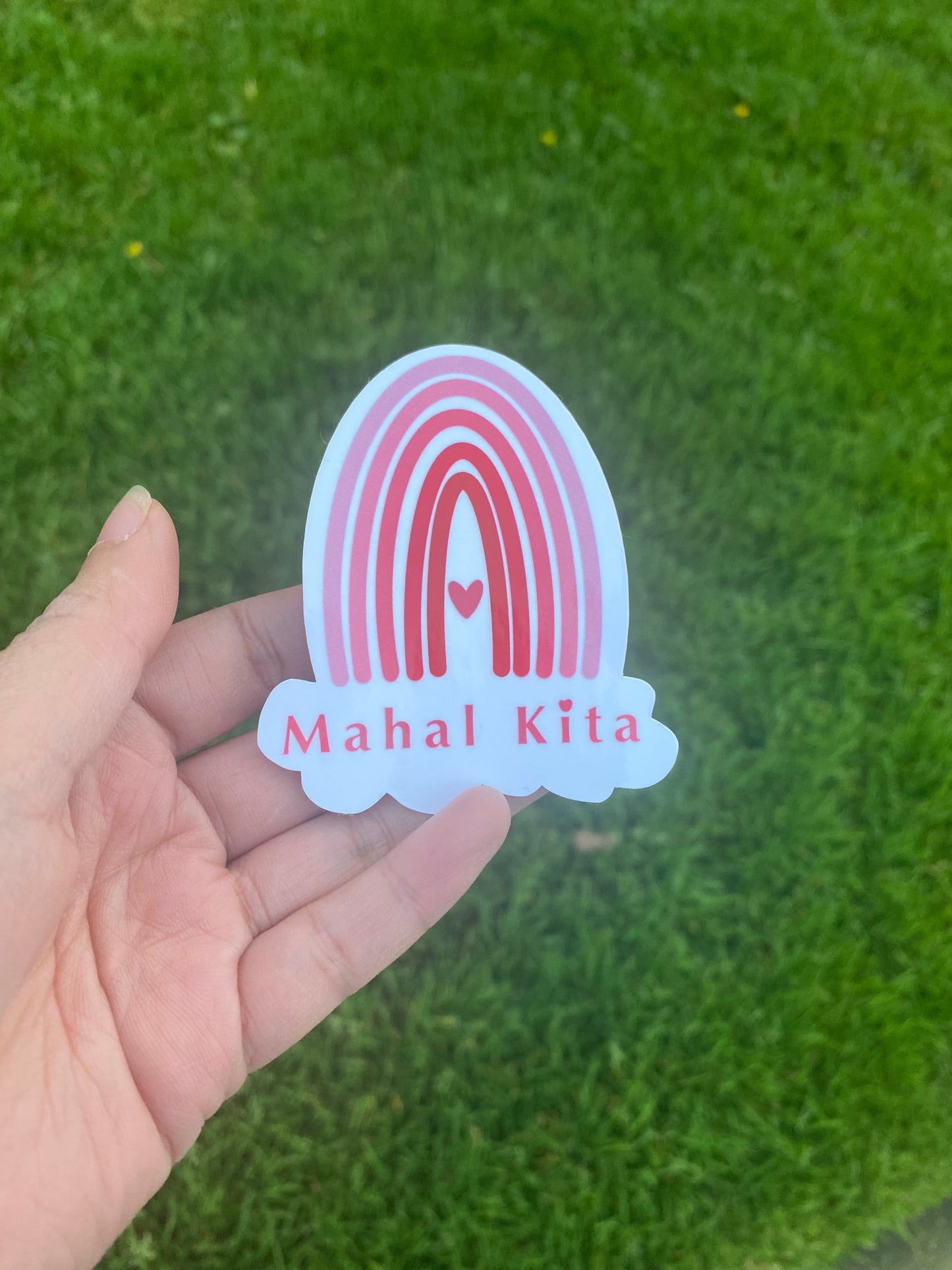Mahal Kita Rainbow Sticker