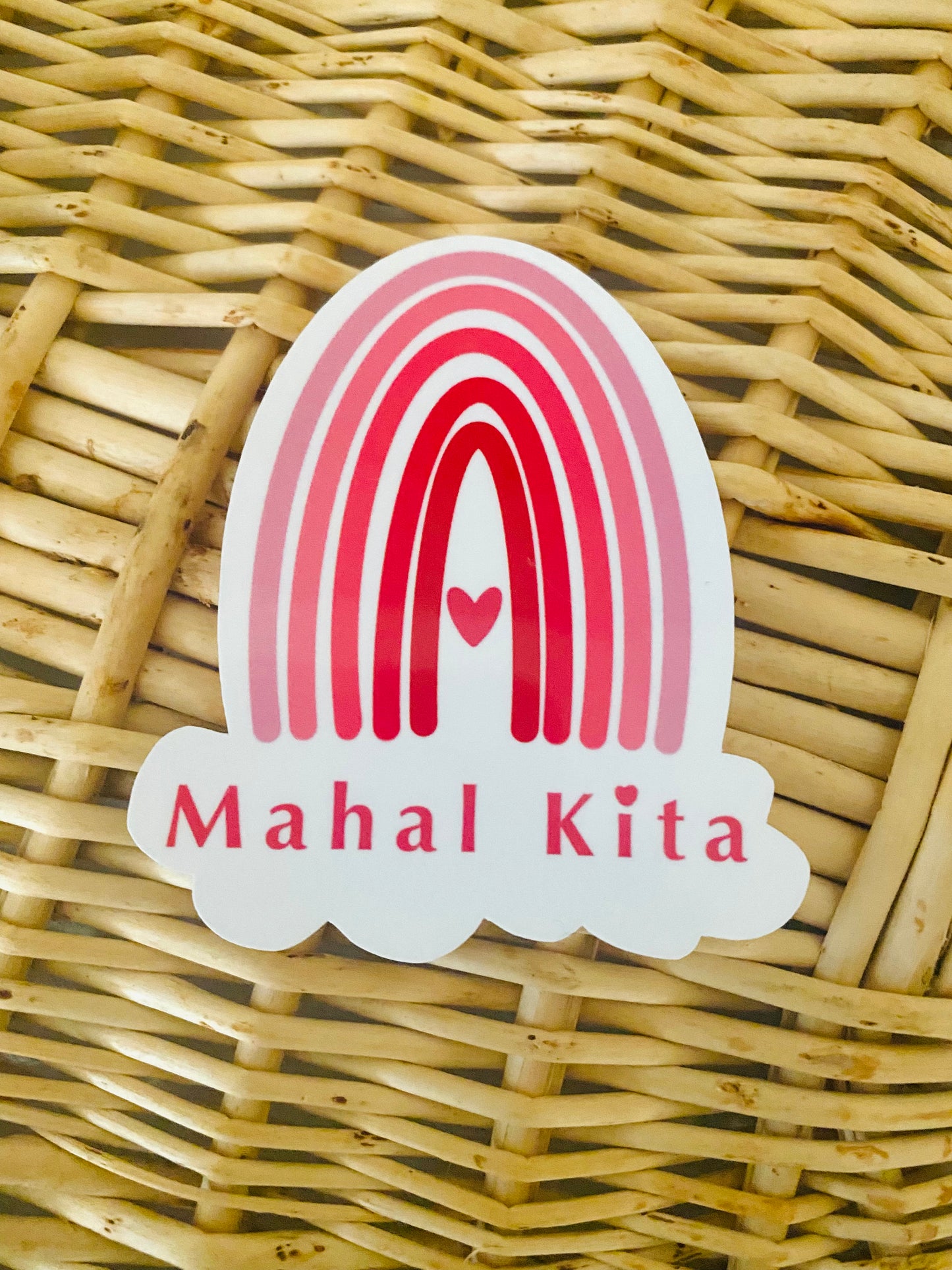 Mahal Kita Rainbow Sticker