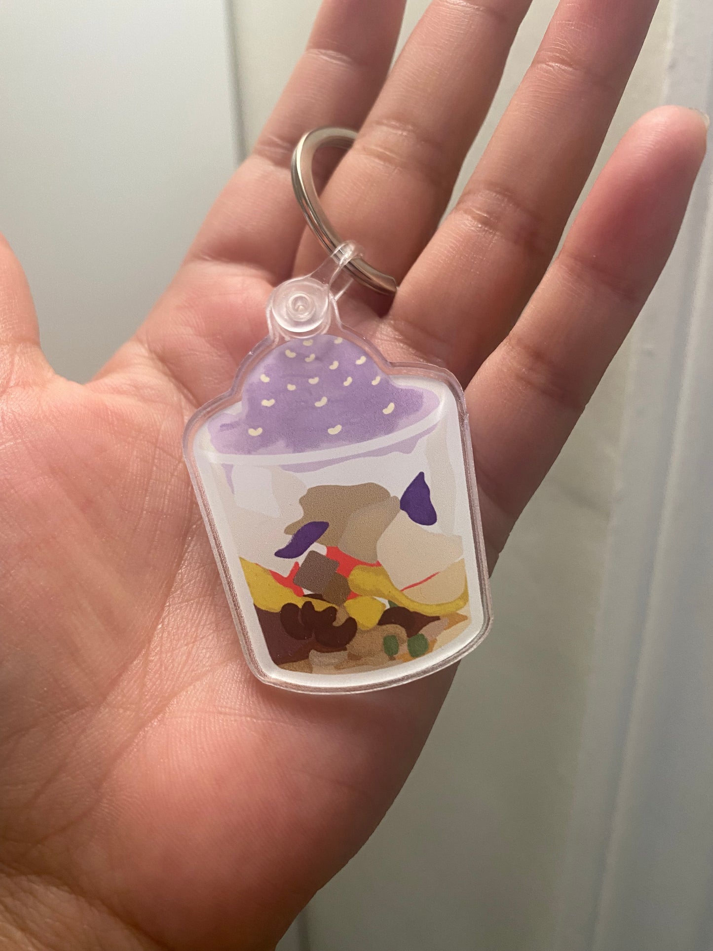 Halo Halo Keychain