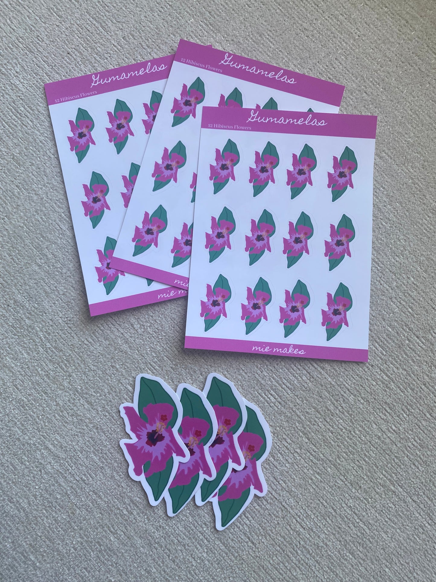 Gumamela Sticker