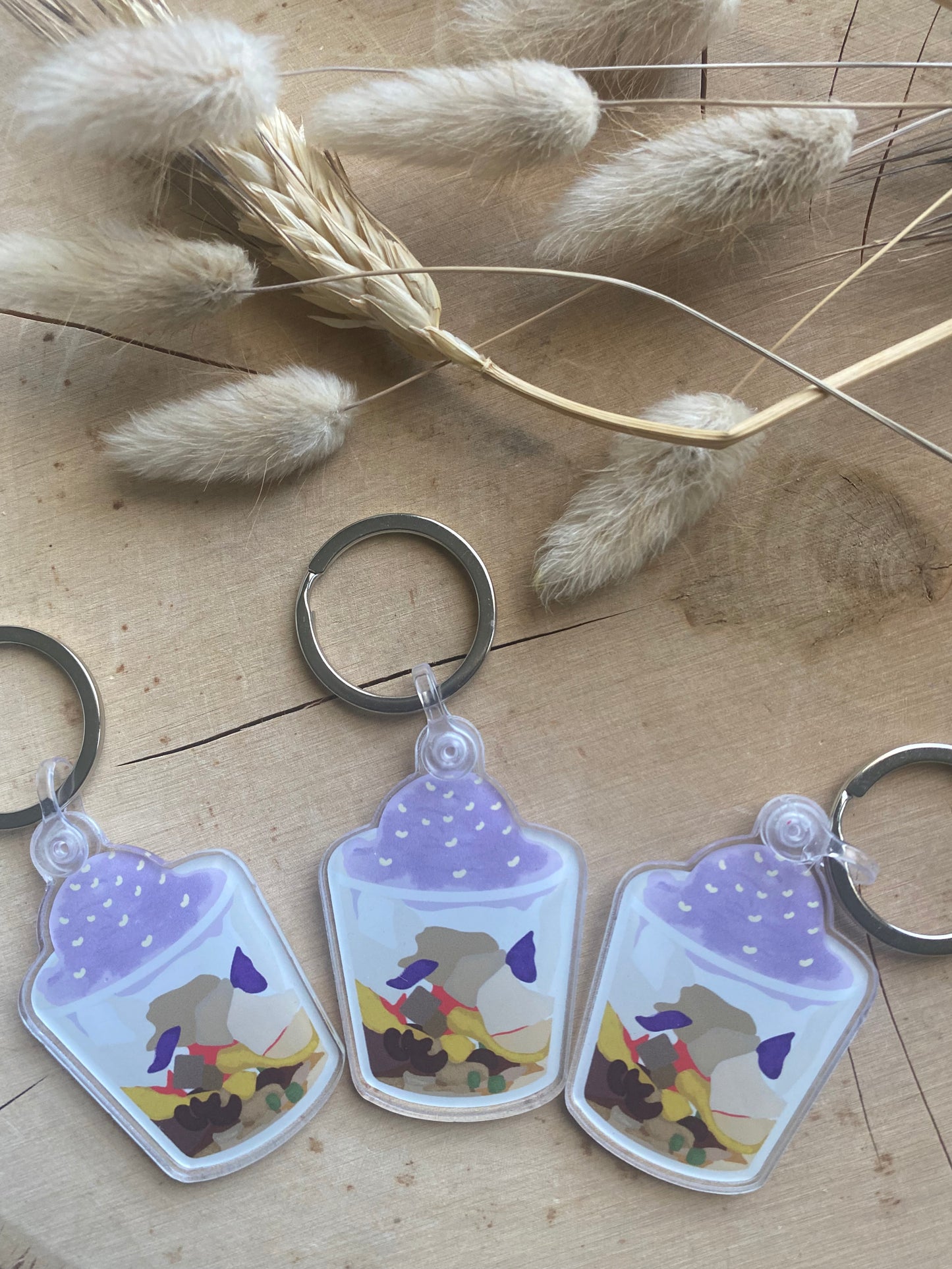 Halo Halo Keychain