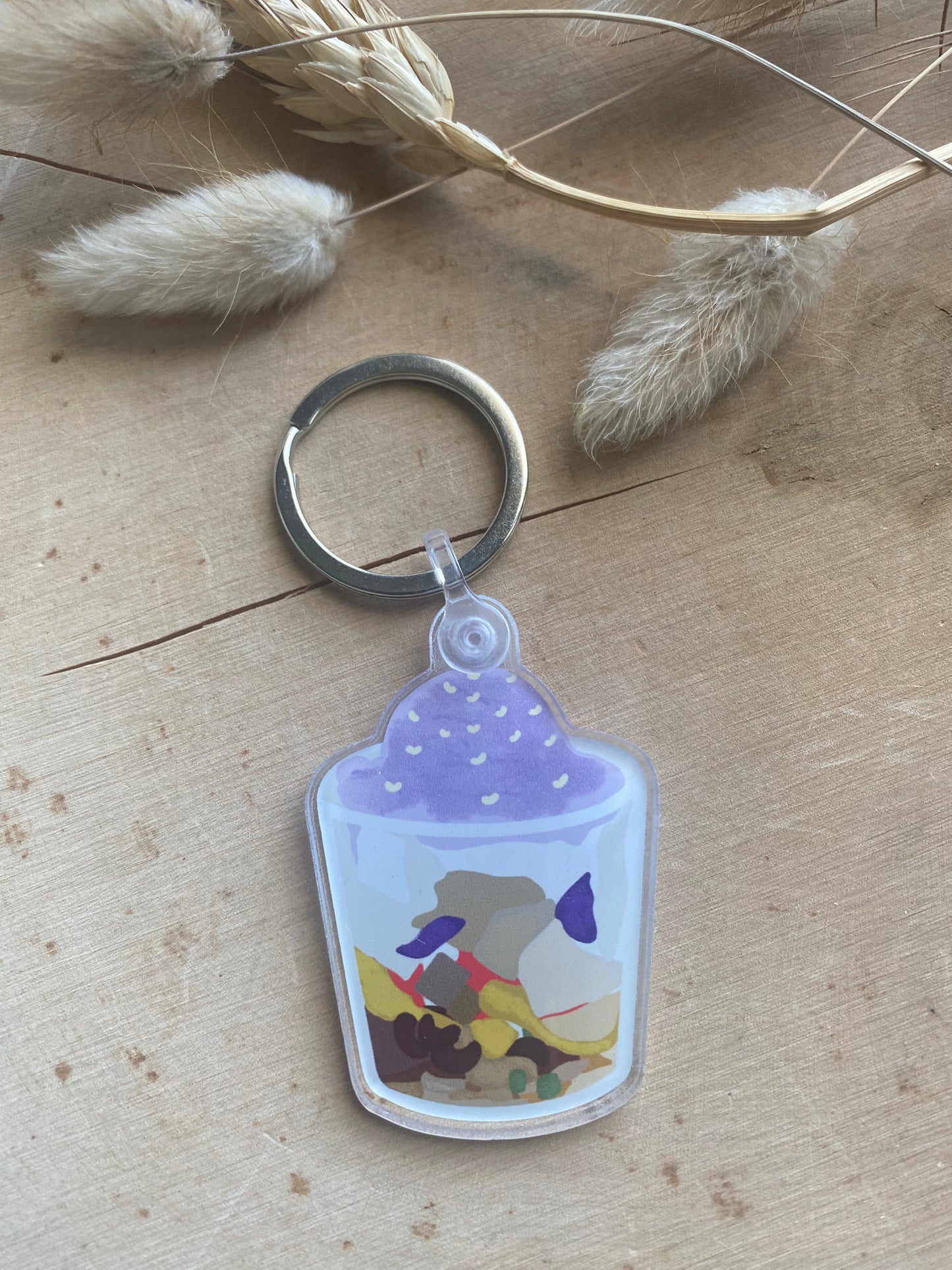 Halo Halo Keychain