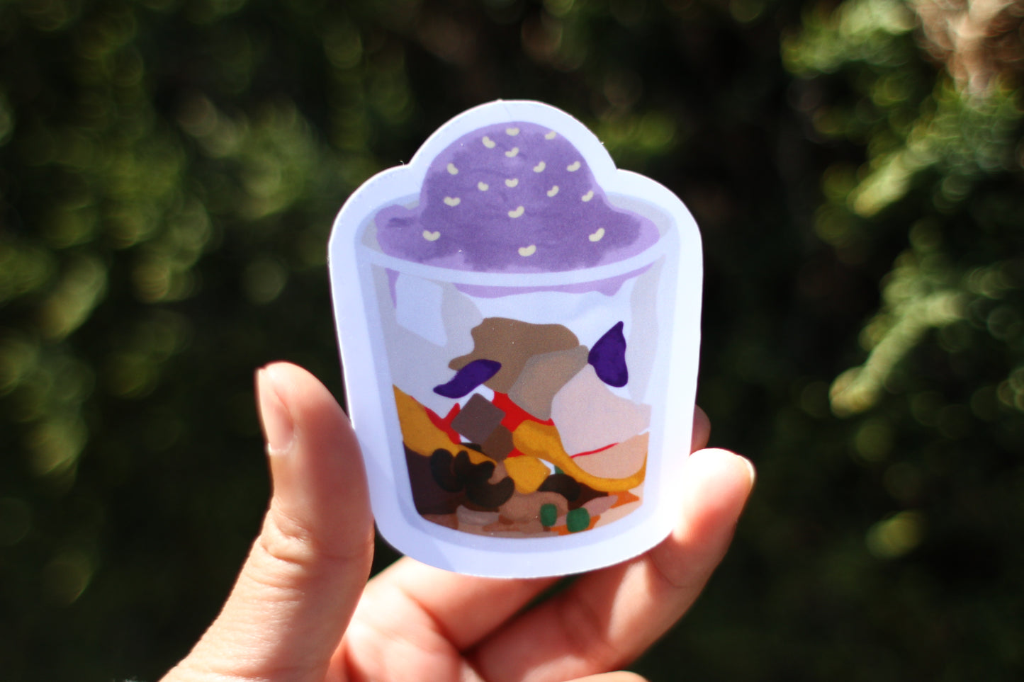 Halo Halo Sticker