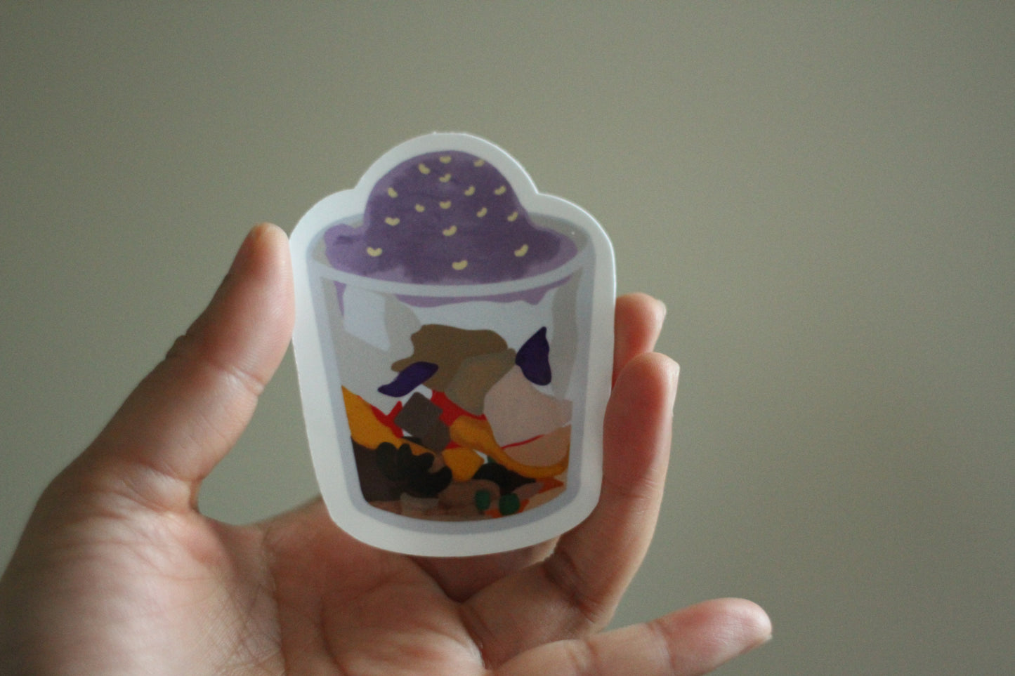Halo Halo Sticker
