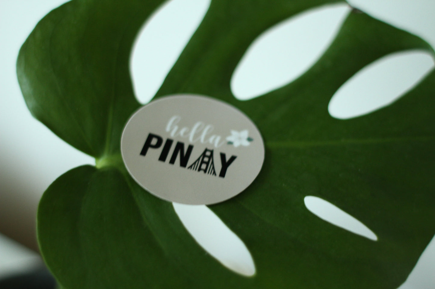 Hella Pinay Sticker