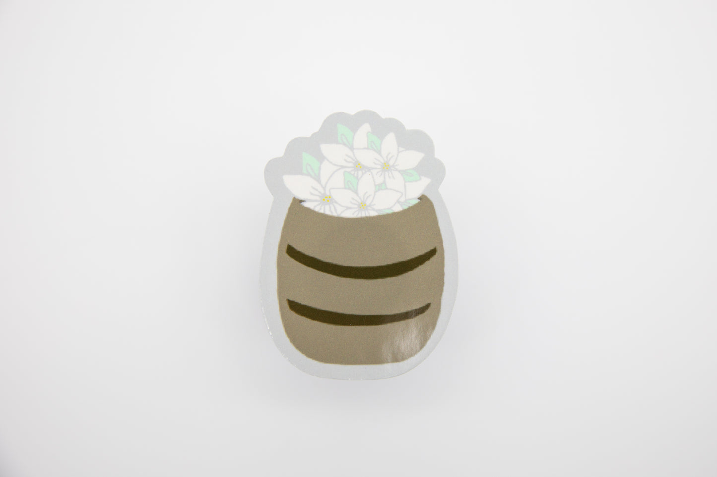 Sampaguita Flowers in a Barrel