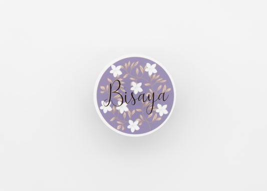 Bisaya Floral Sticker