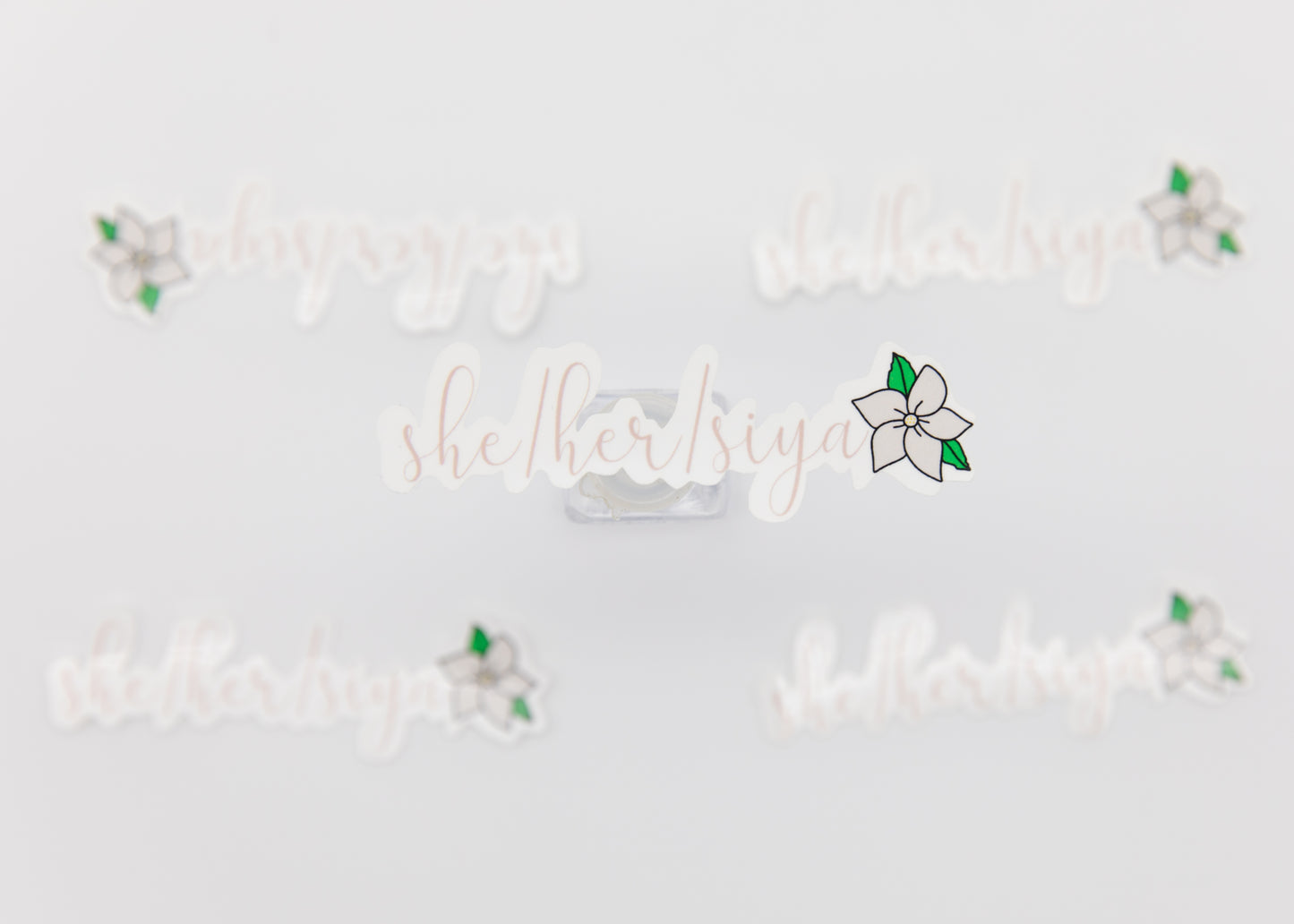 She Her Siya Sticker