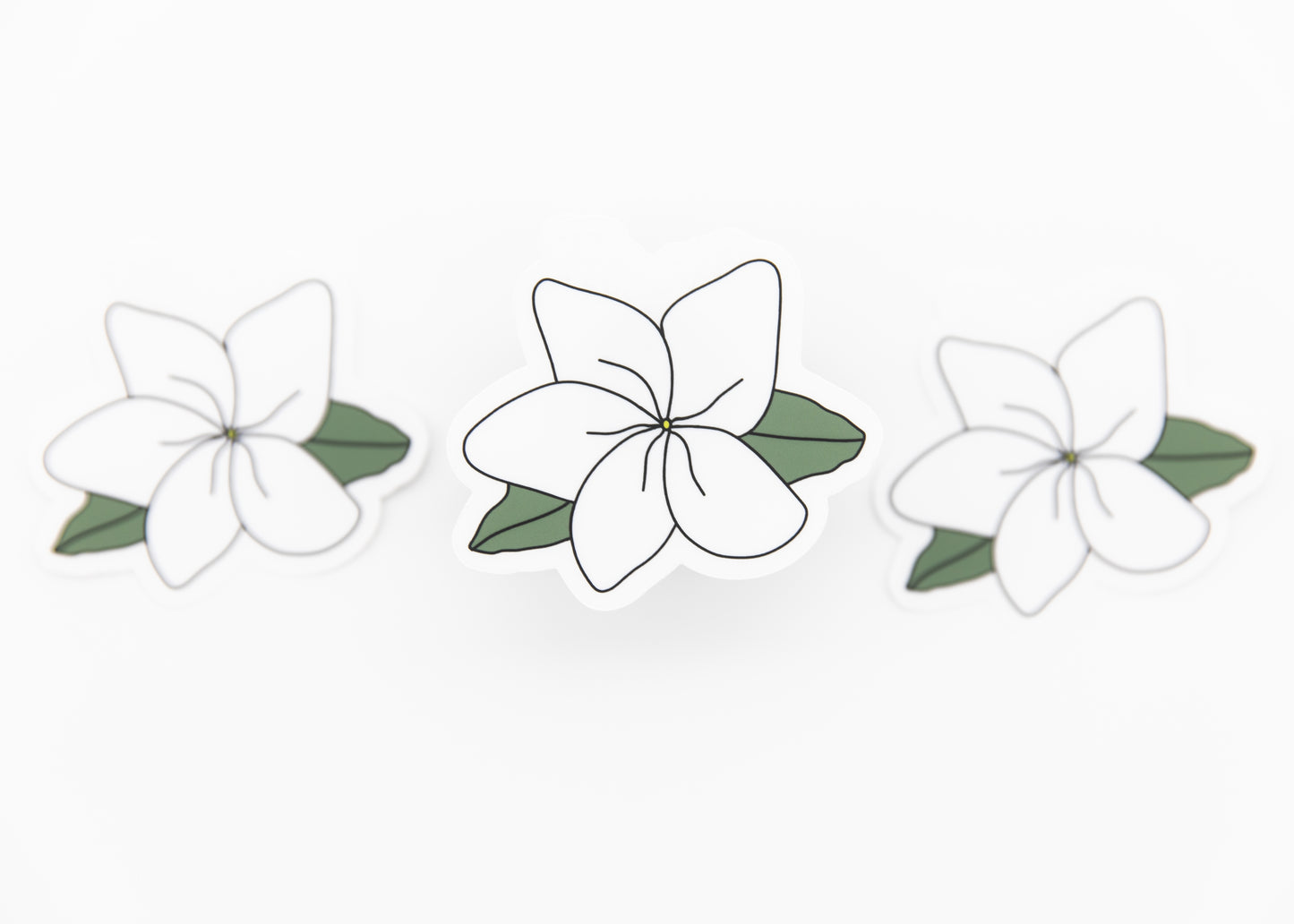 Filipina Sampaguita Clear Sticker