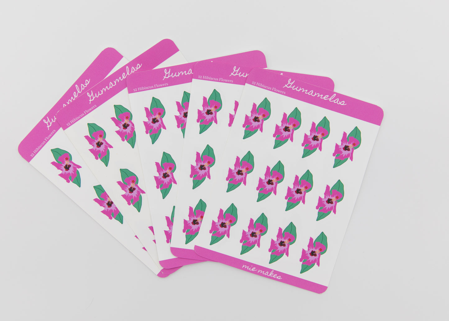 Gumamela Sticker Sheet