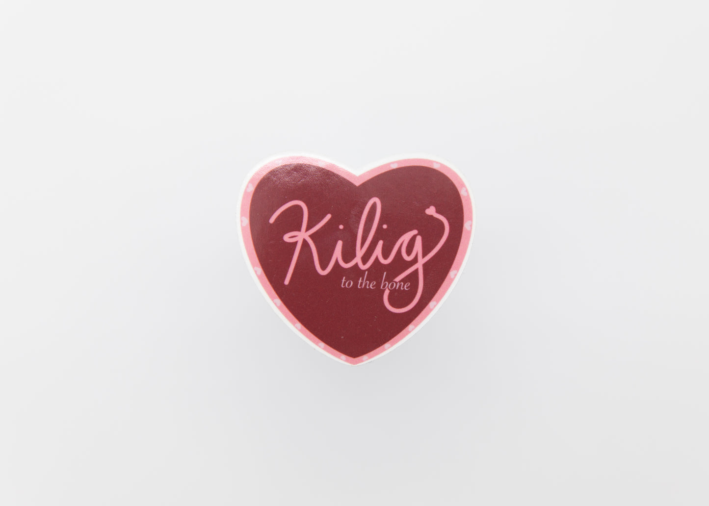 Kilig to the Bone Filipino Saying Sticker