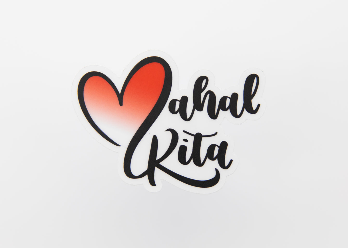 Mahal Kita Clear Sticker