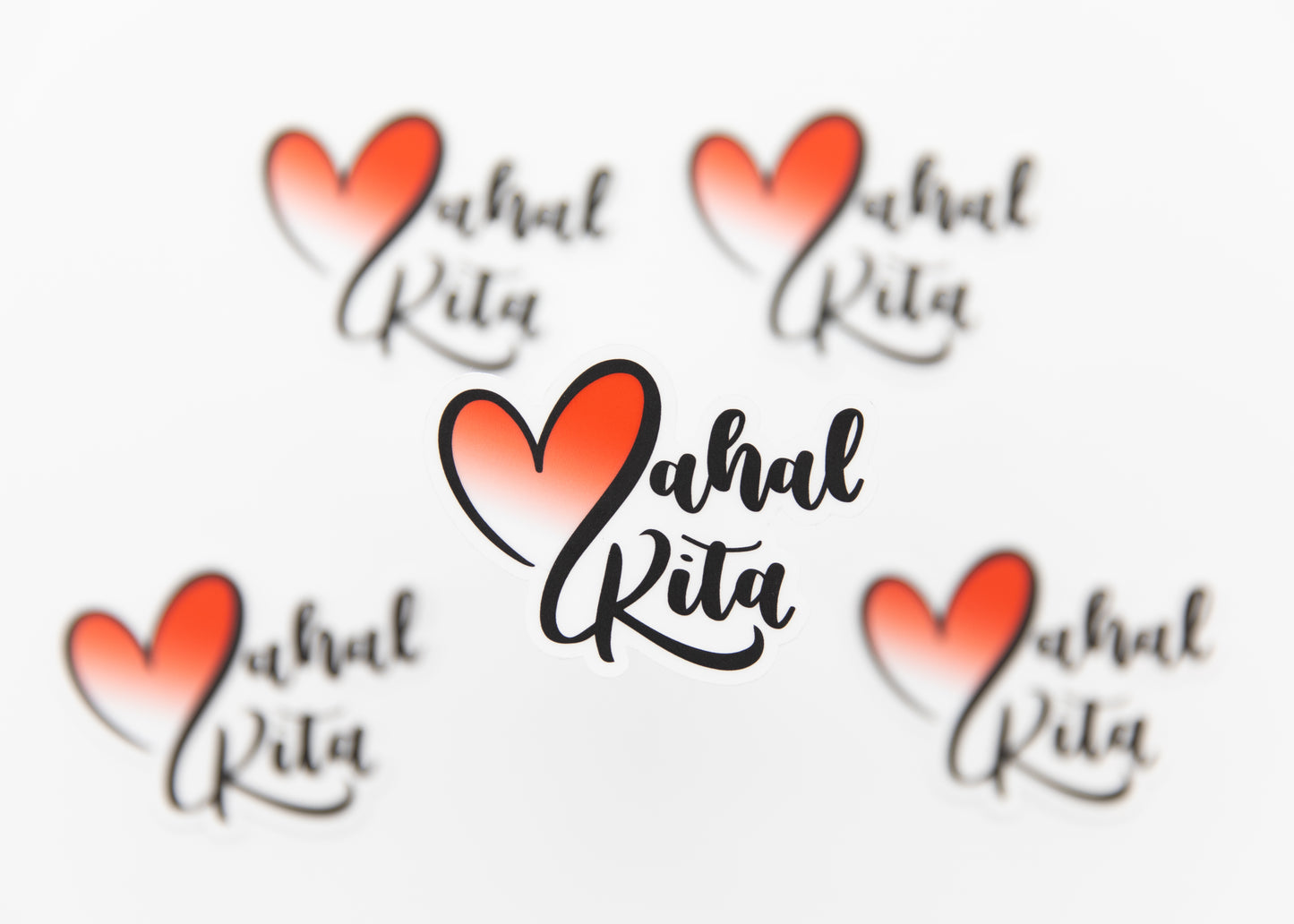 Mahal Kita Clear Sticker