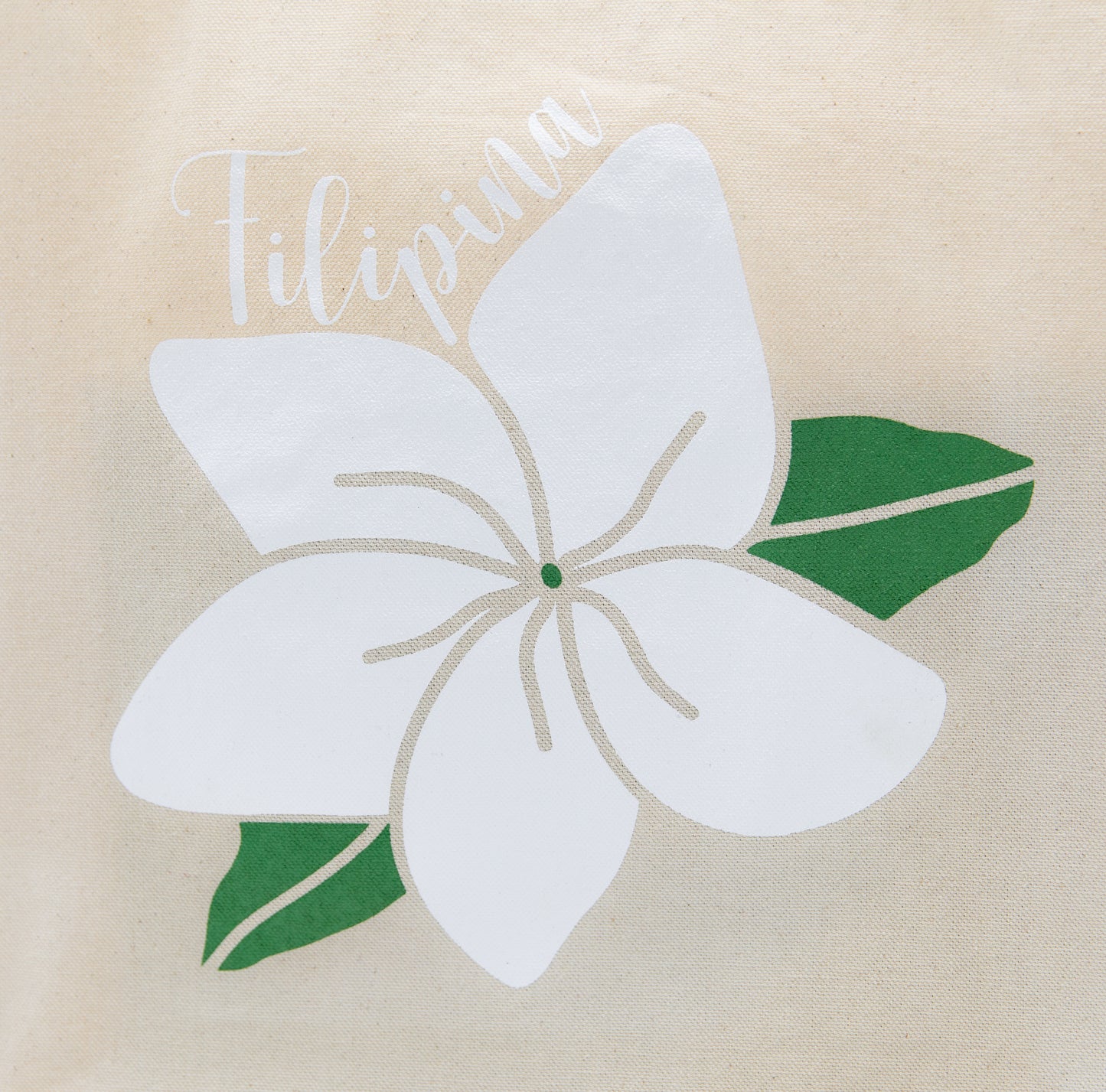 Sampaguita Flower Filipina Tote Bag