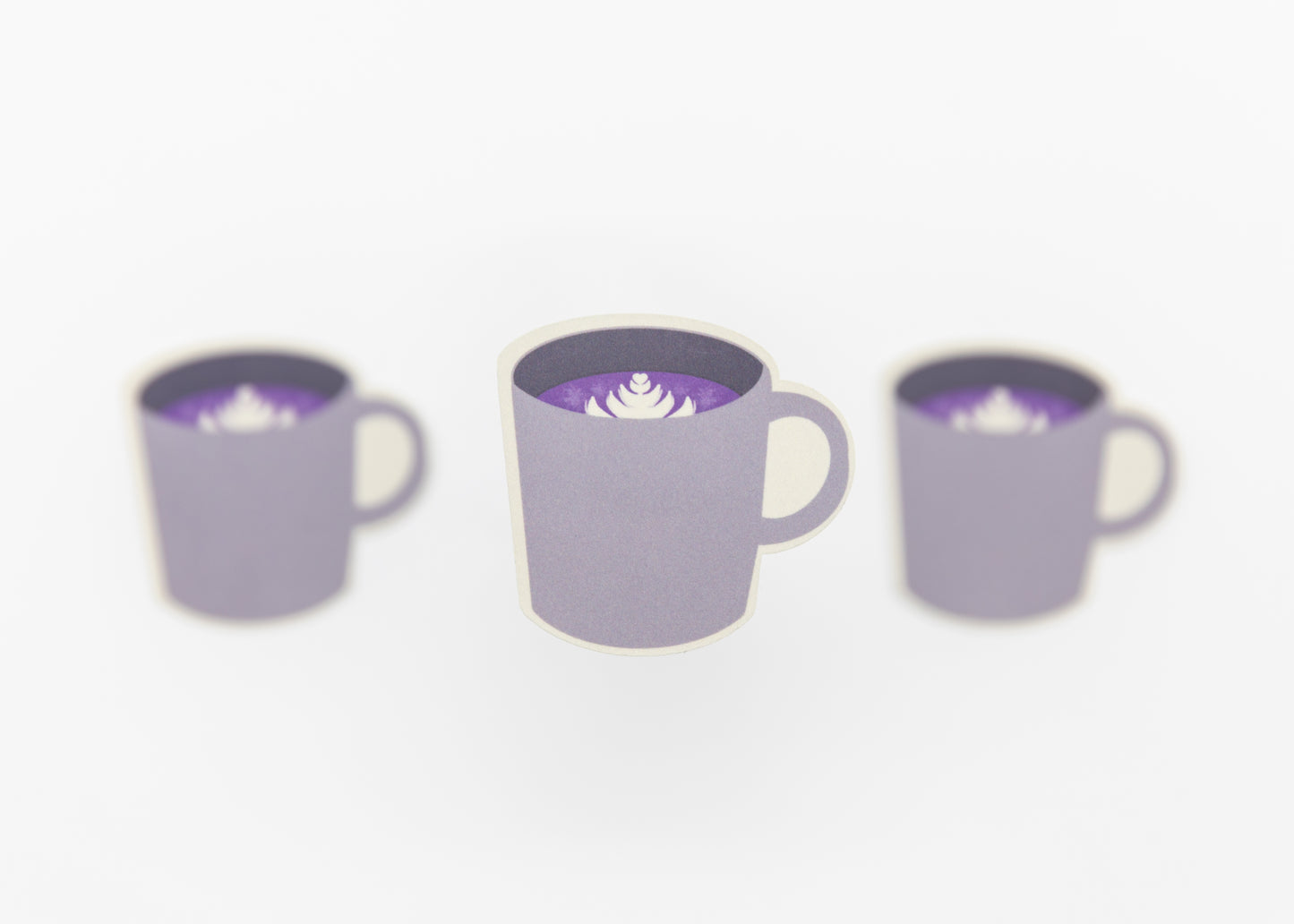 Ube Latte Sticker