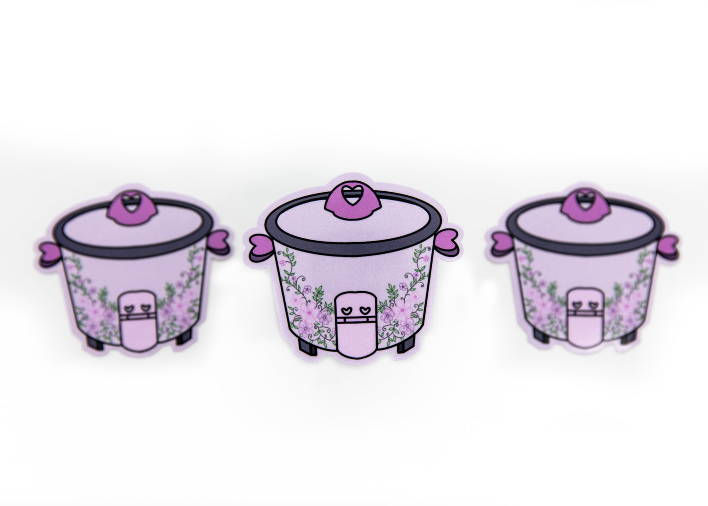 Pink Rice Cooker Sticker