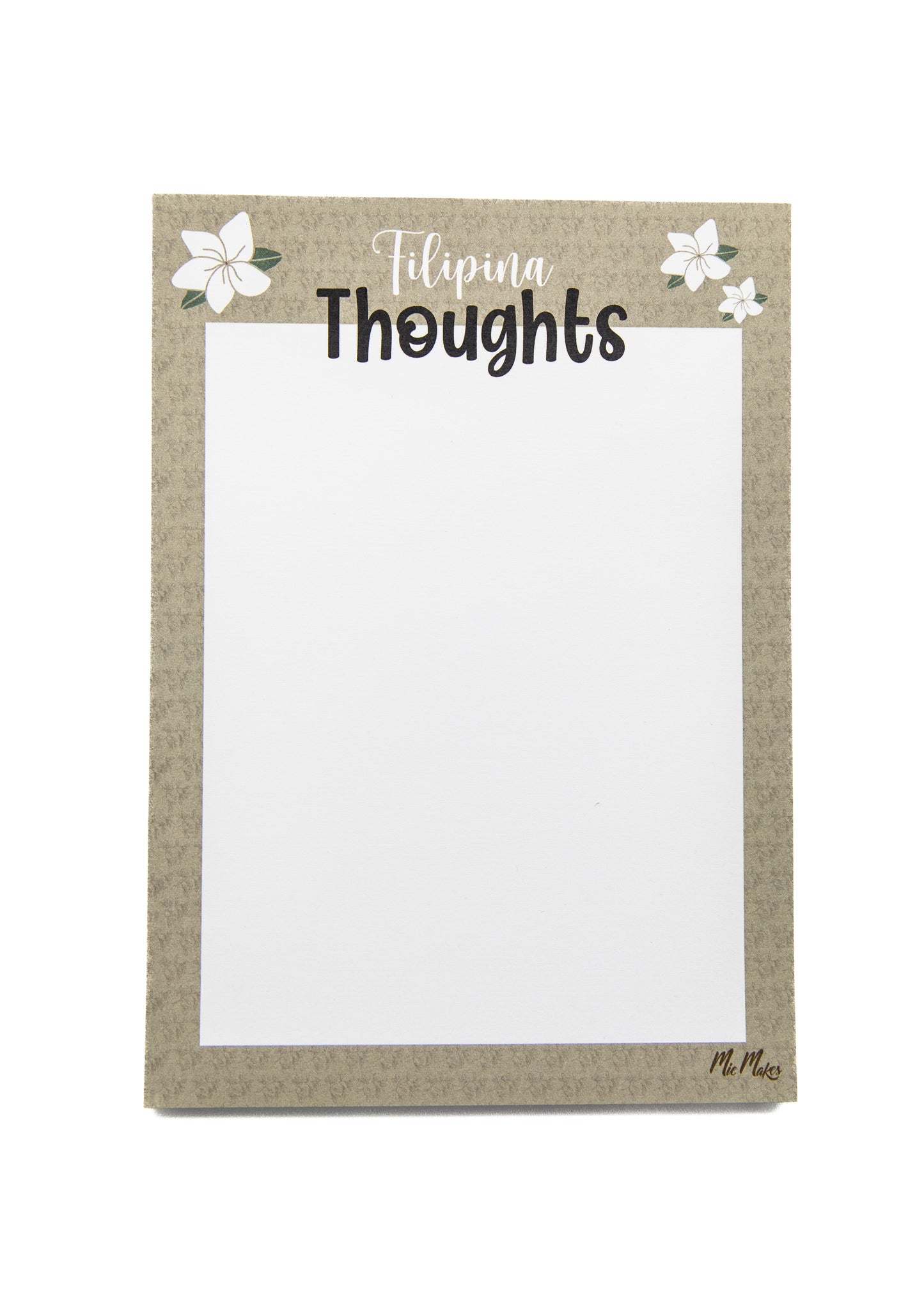 5X7 Filipina Thoughts Notepad