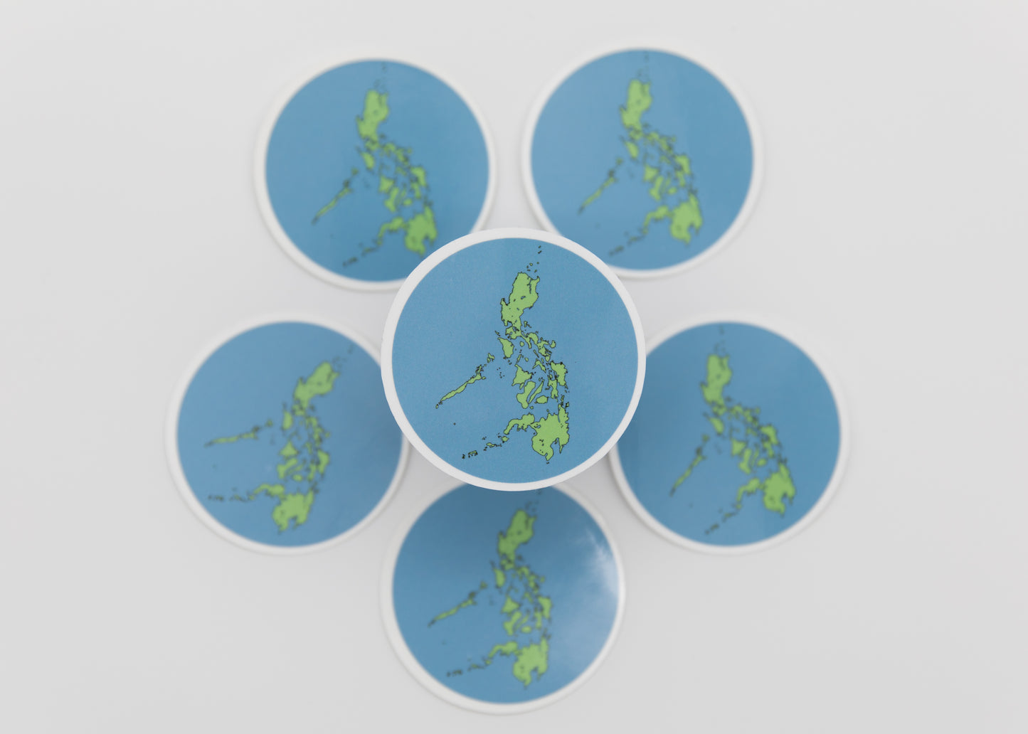 Philippines Map Sticker