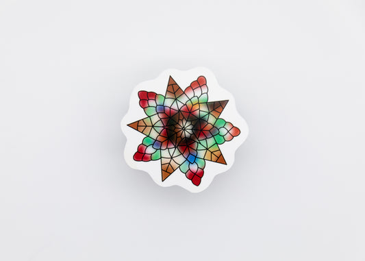 Filipino Parol Star Sticker