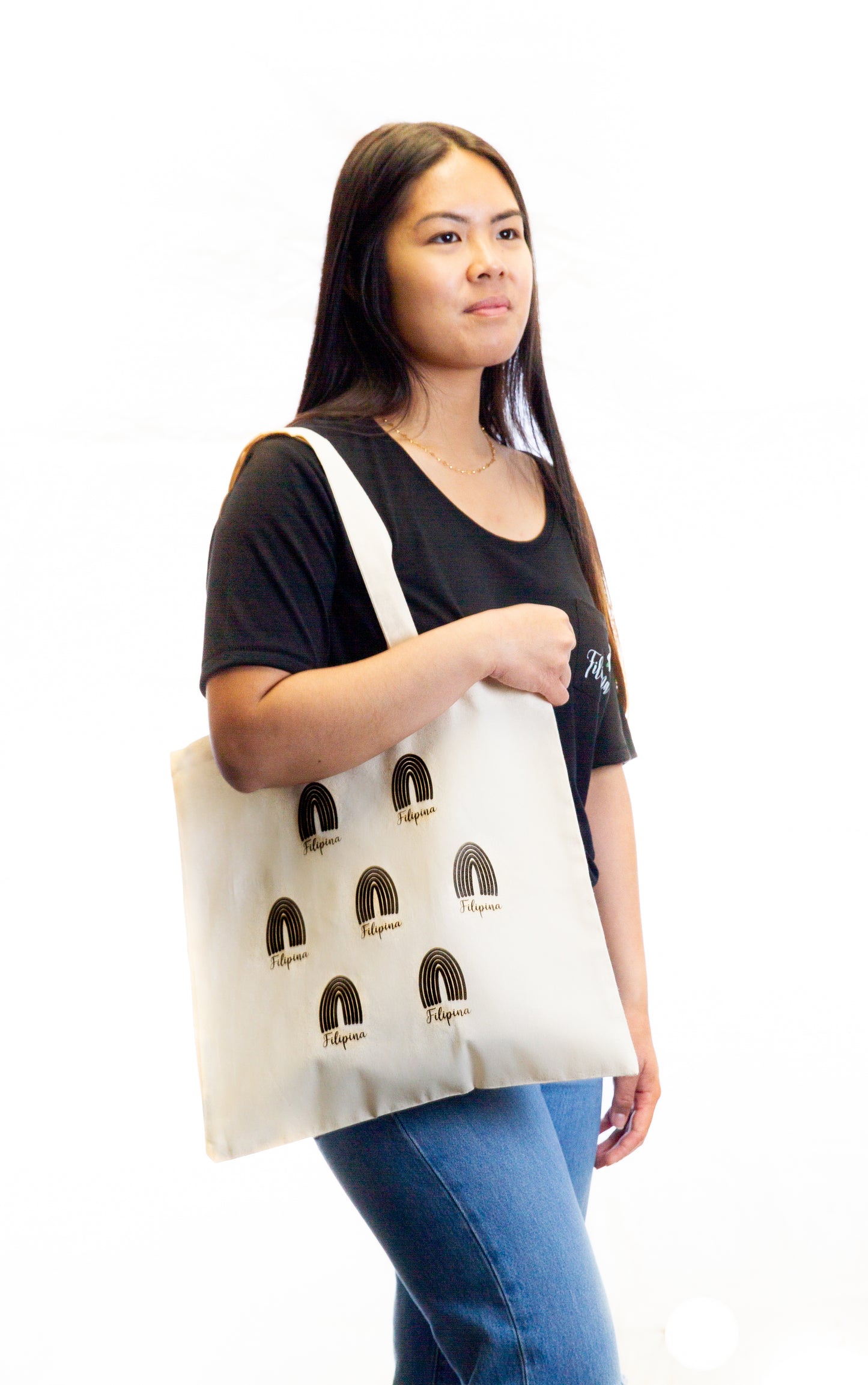 Rainbow Filipina Tote Bag