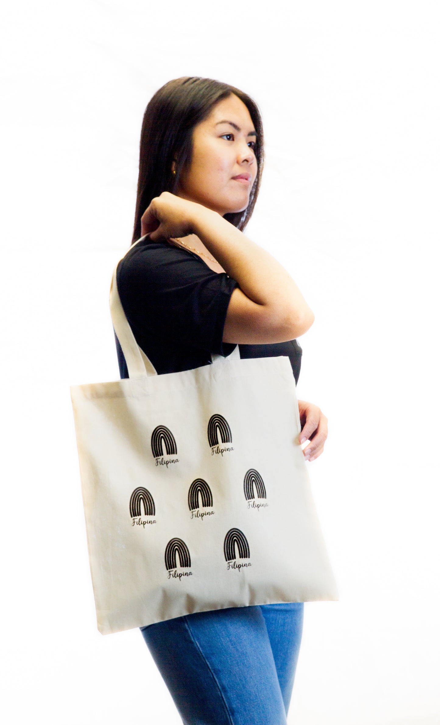 Rainbow Filipina Tote Bag