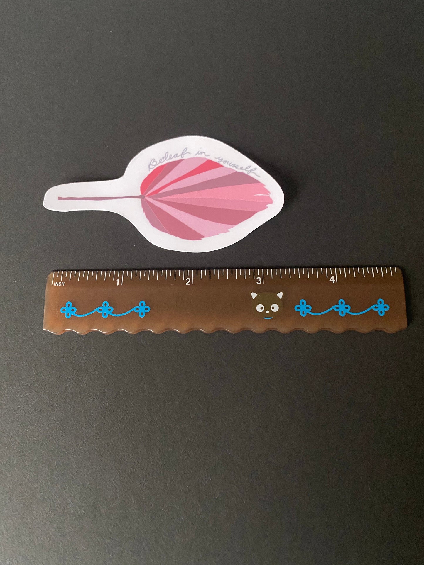 Be-leaf in Yourself Motivational Sticker