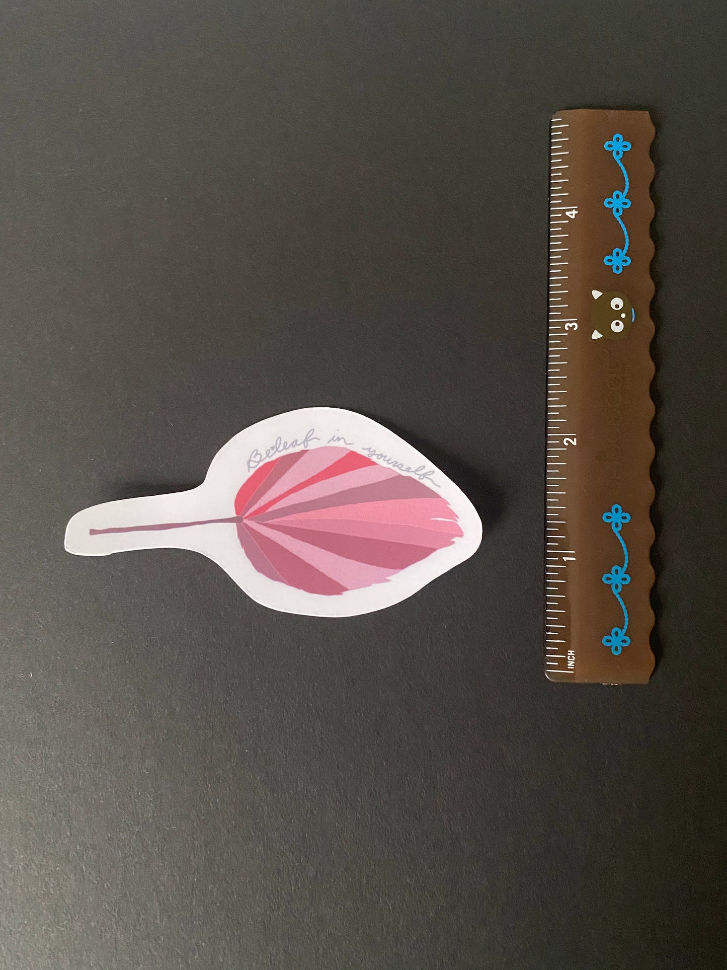 Be-leaf in Yourself Motivational Sticker