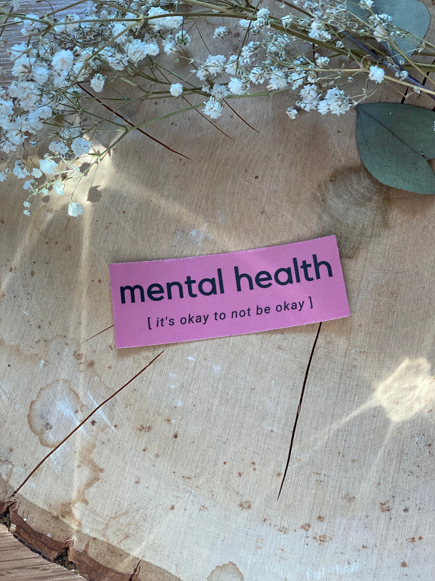 Mental Health Sticker