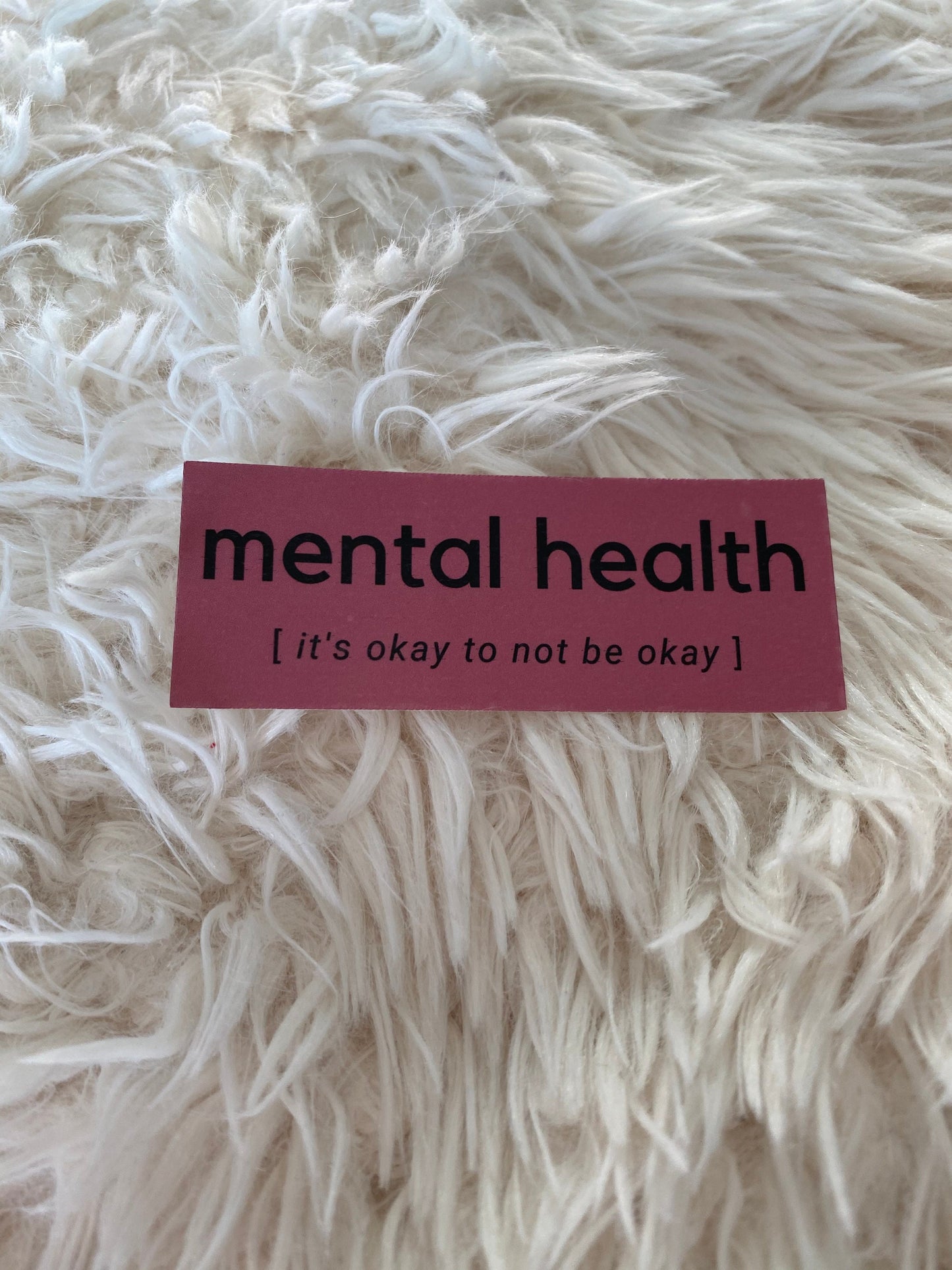 Mental Health Sticker