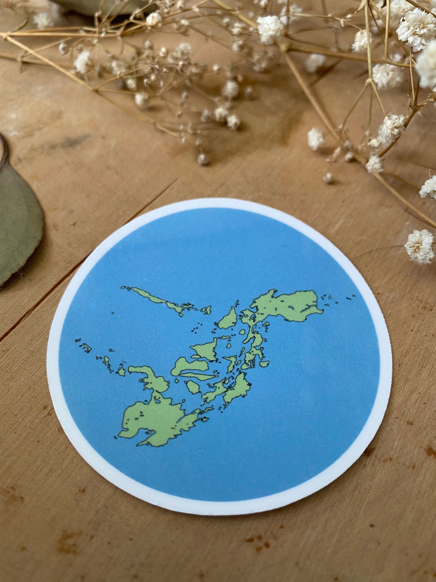 Philippines Map Sticker