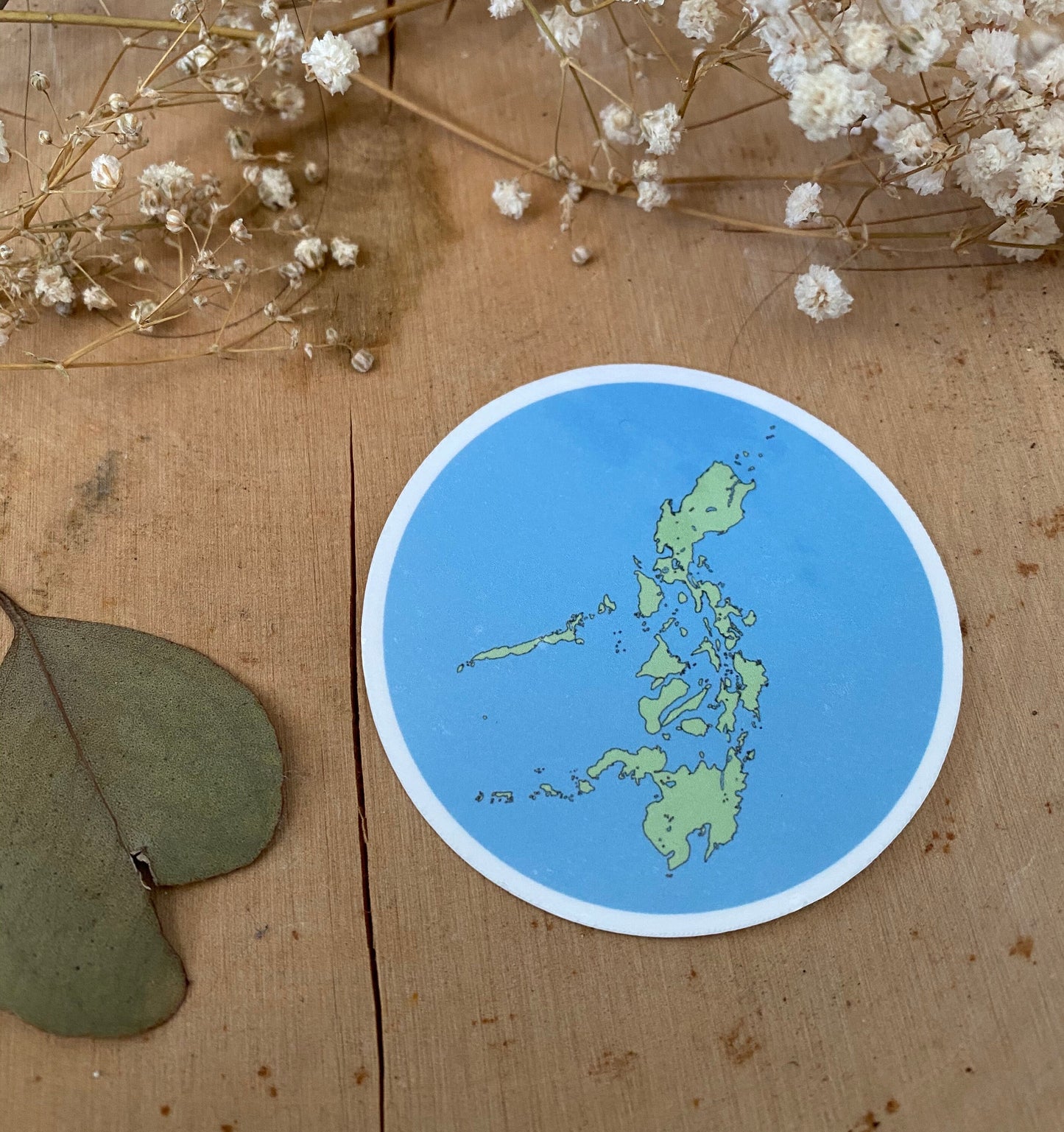 Philippines Map Sticker
