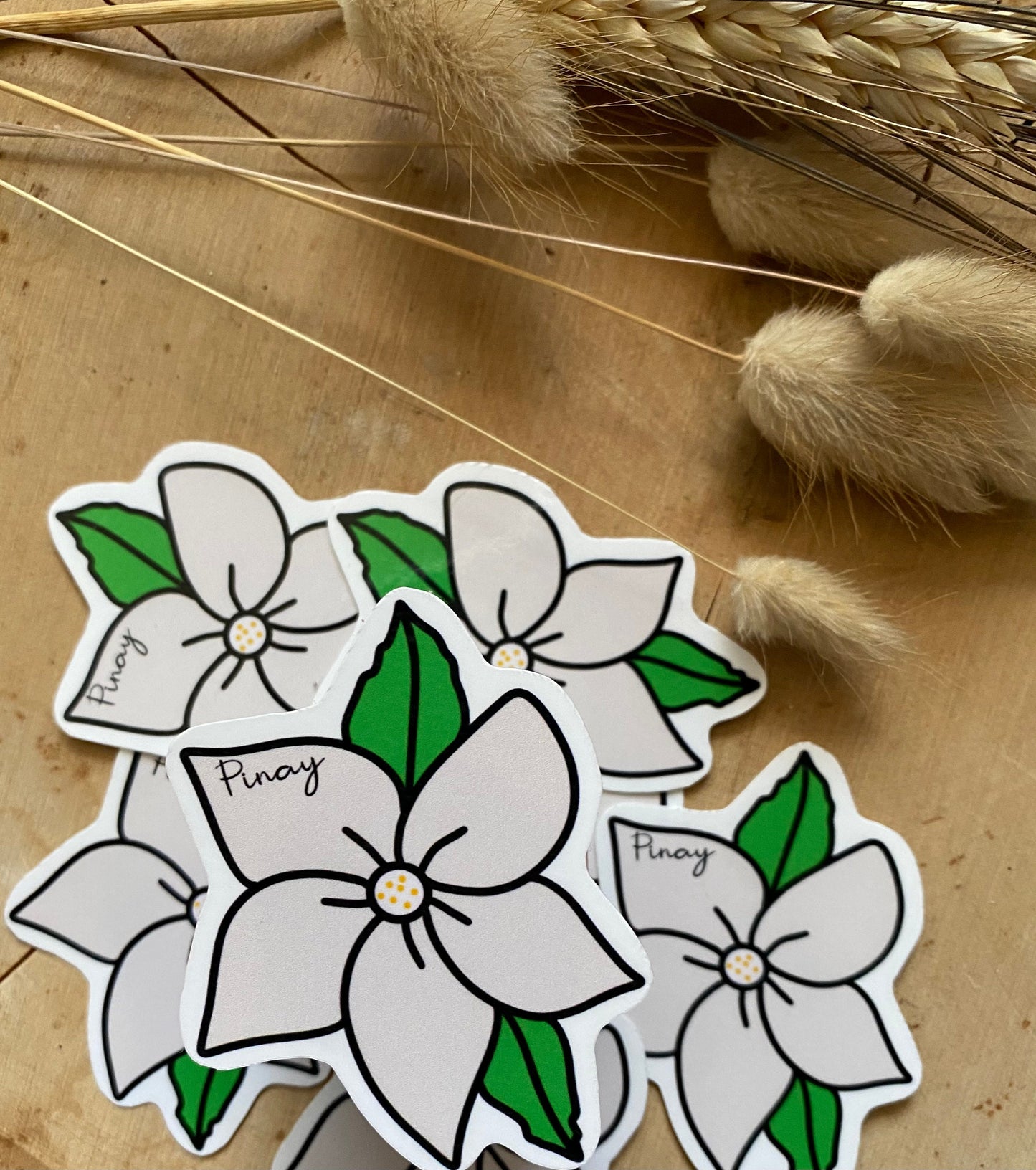 Sampaguita Pinay Sticker