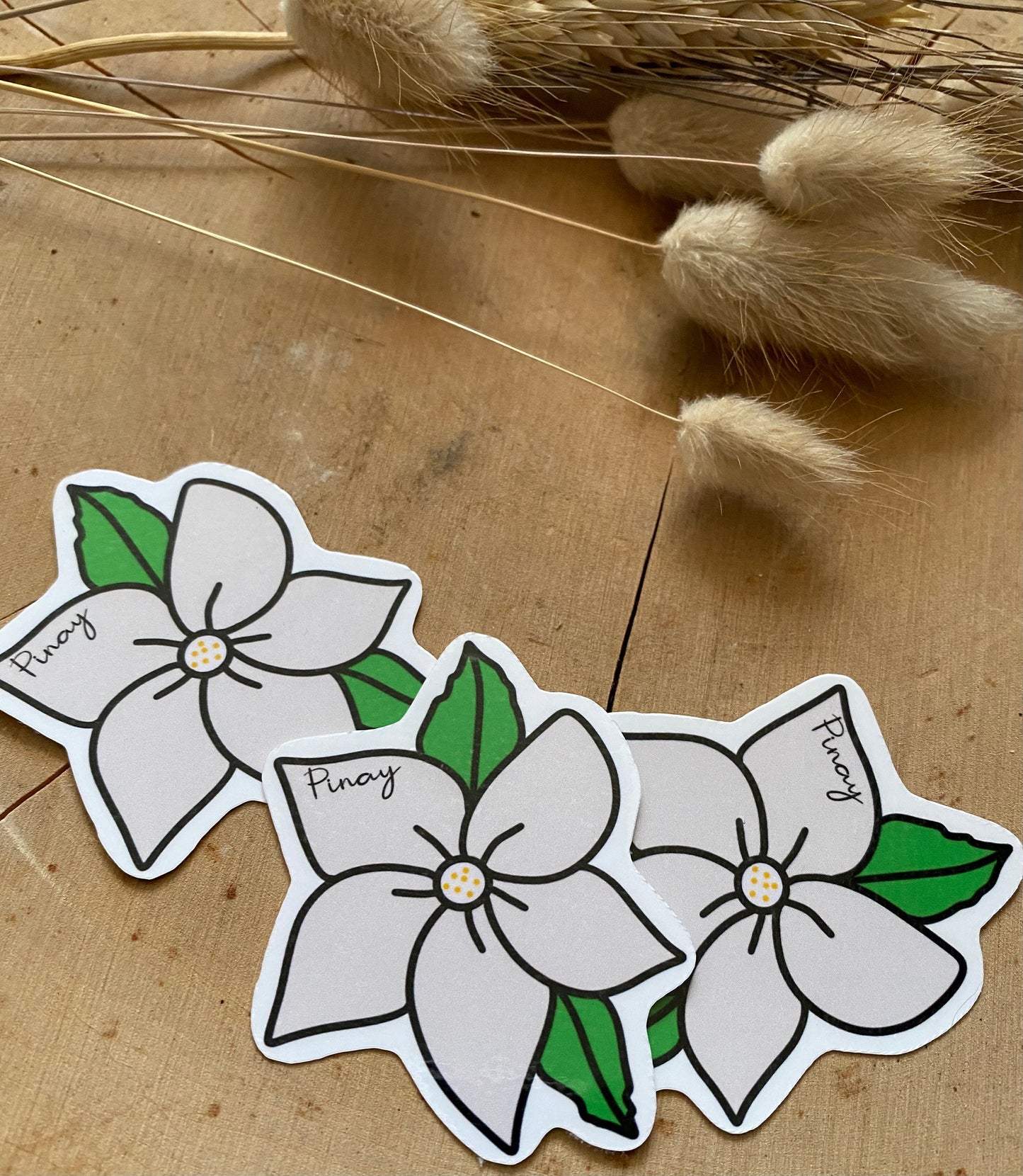 Sampaguita Pinay Sticker