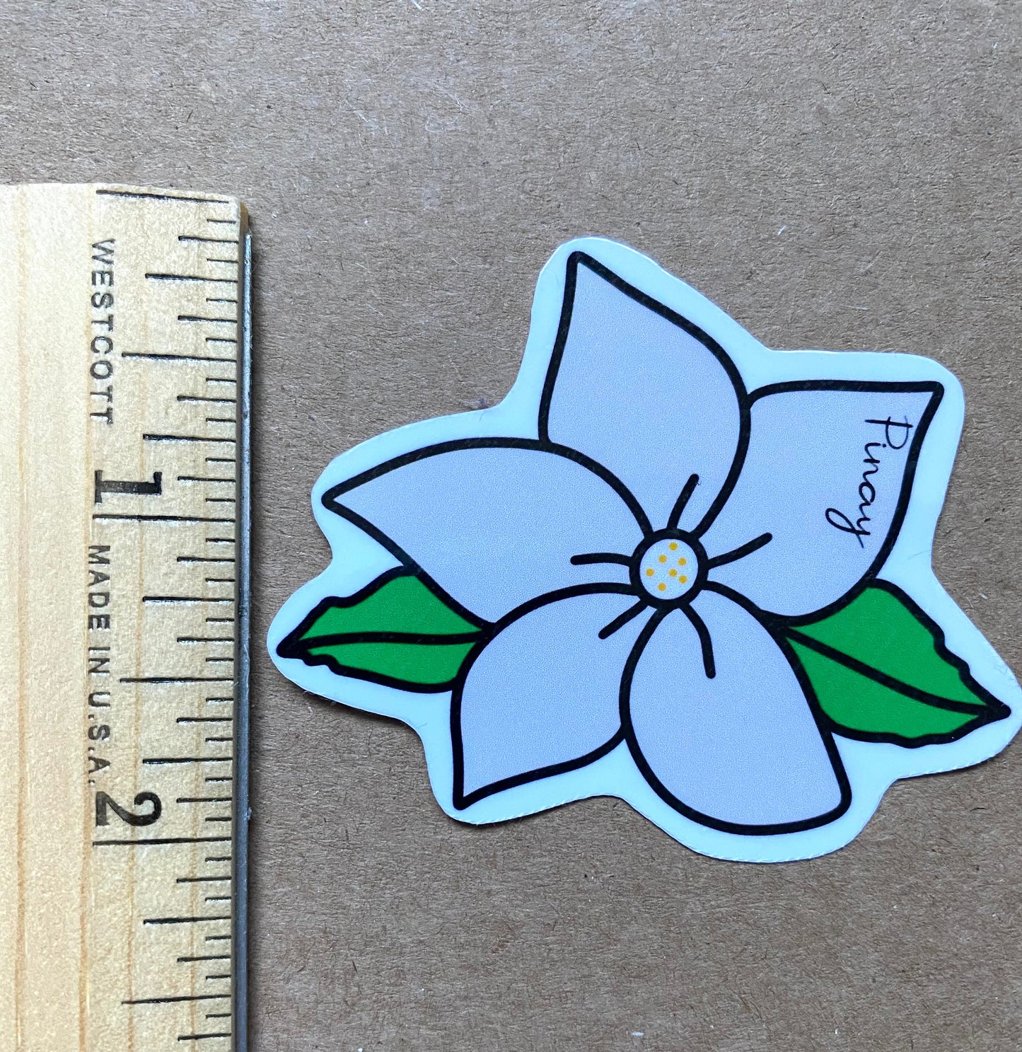 Sampaguita Pinay Sticker