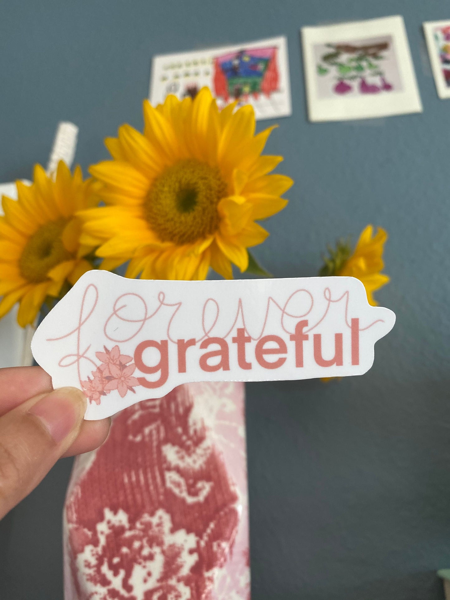 Forever Grateful Sticker