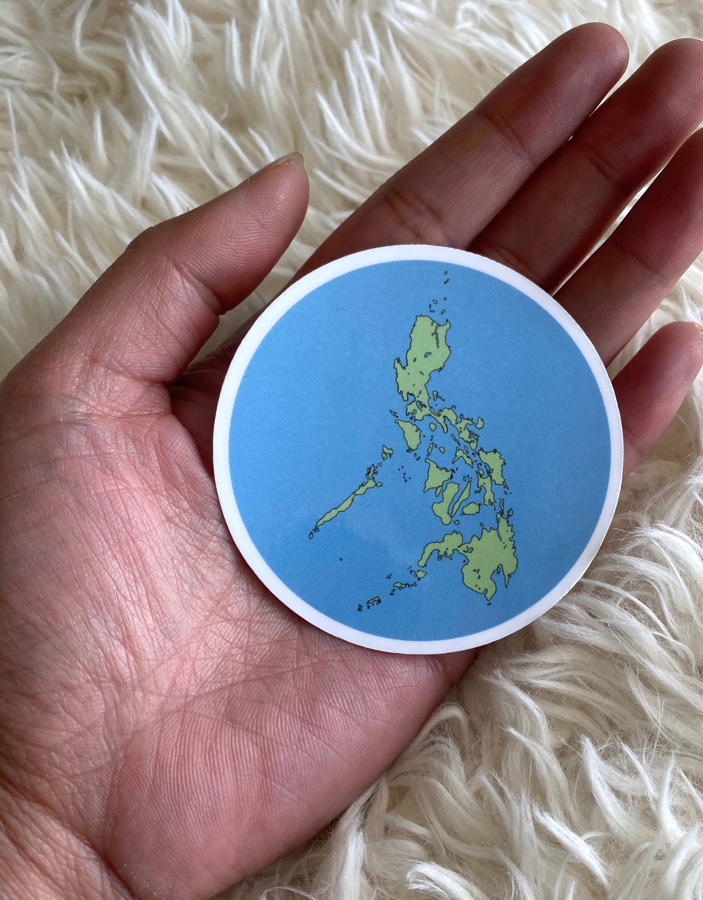 Philippines Map Sticker