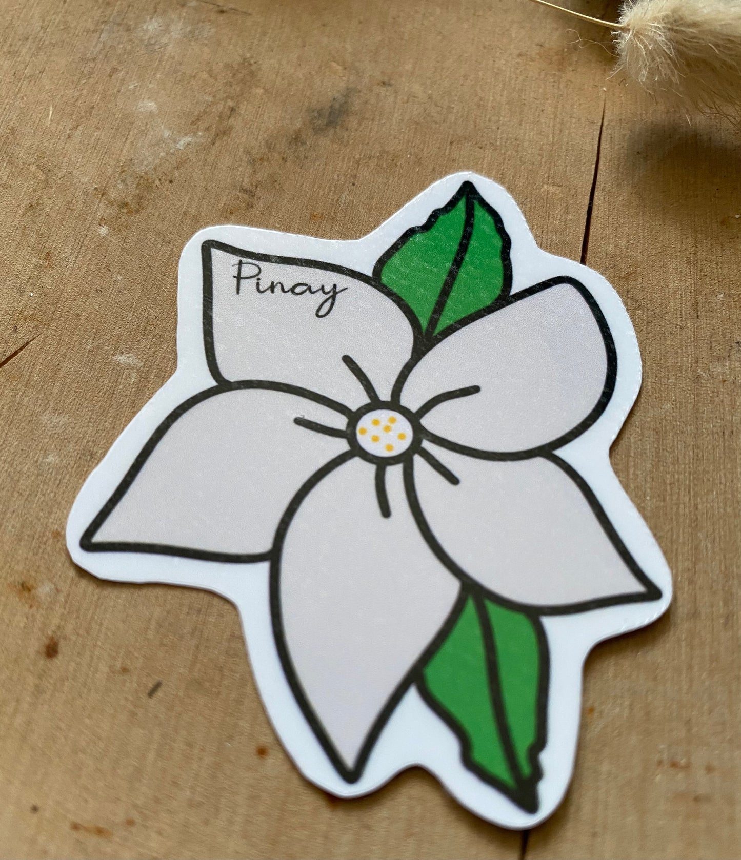Sampaguita Pinay Sticker