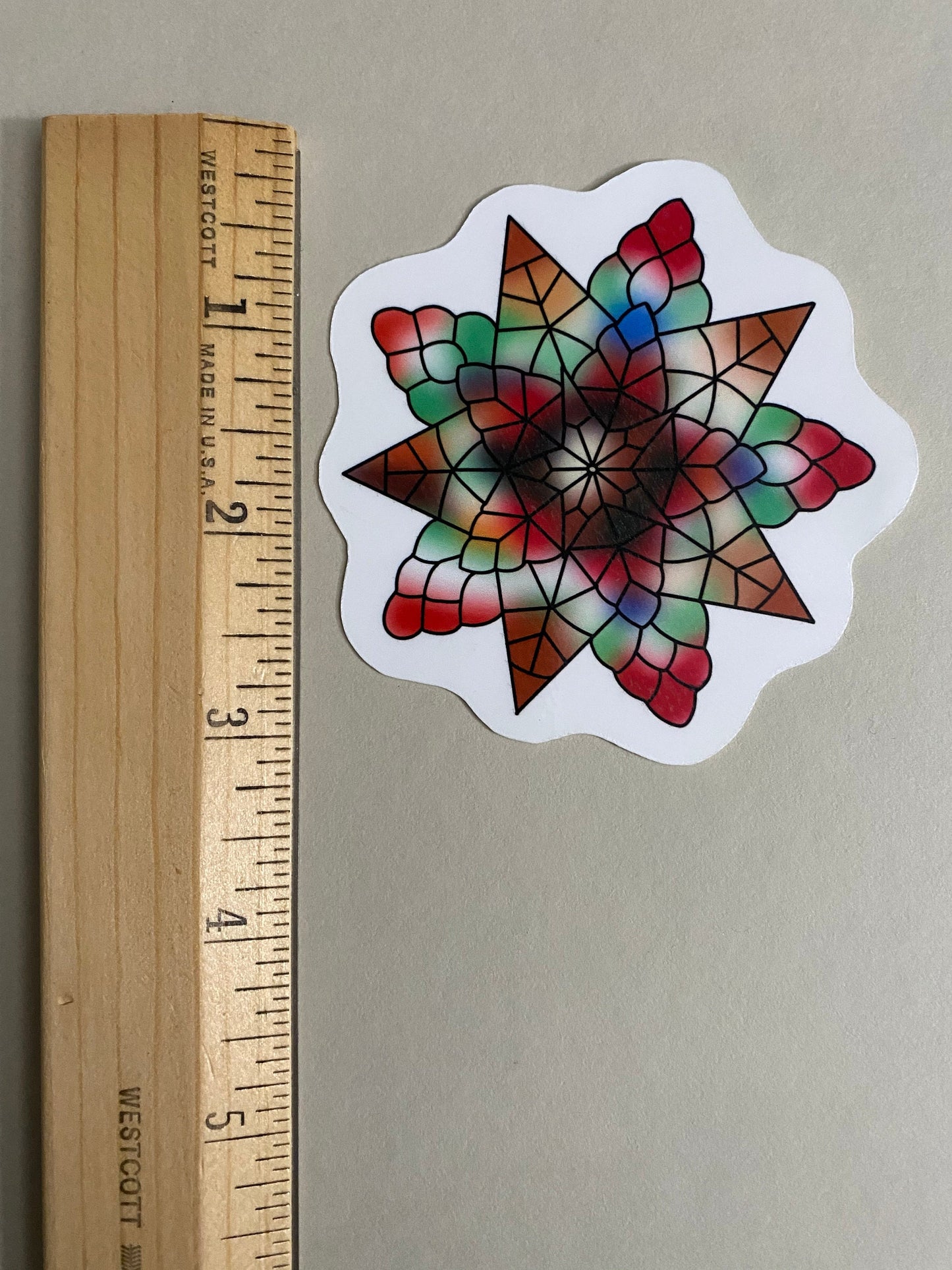 Filipino Parol Star Sticker