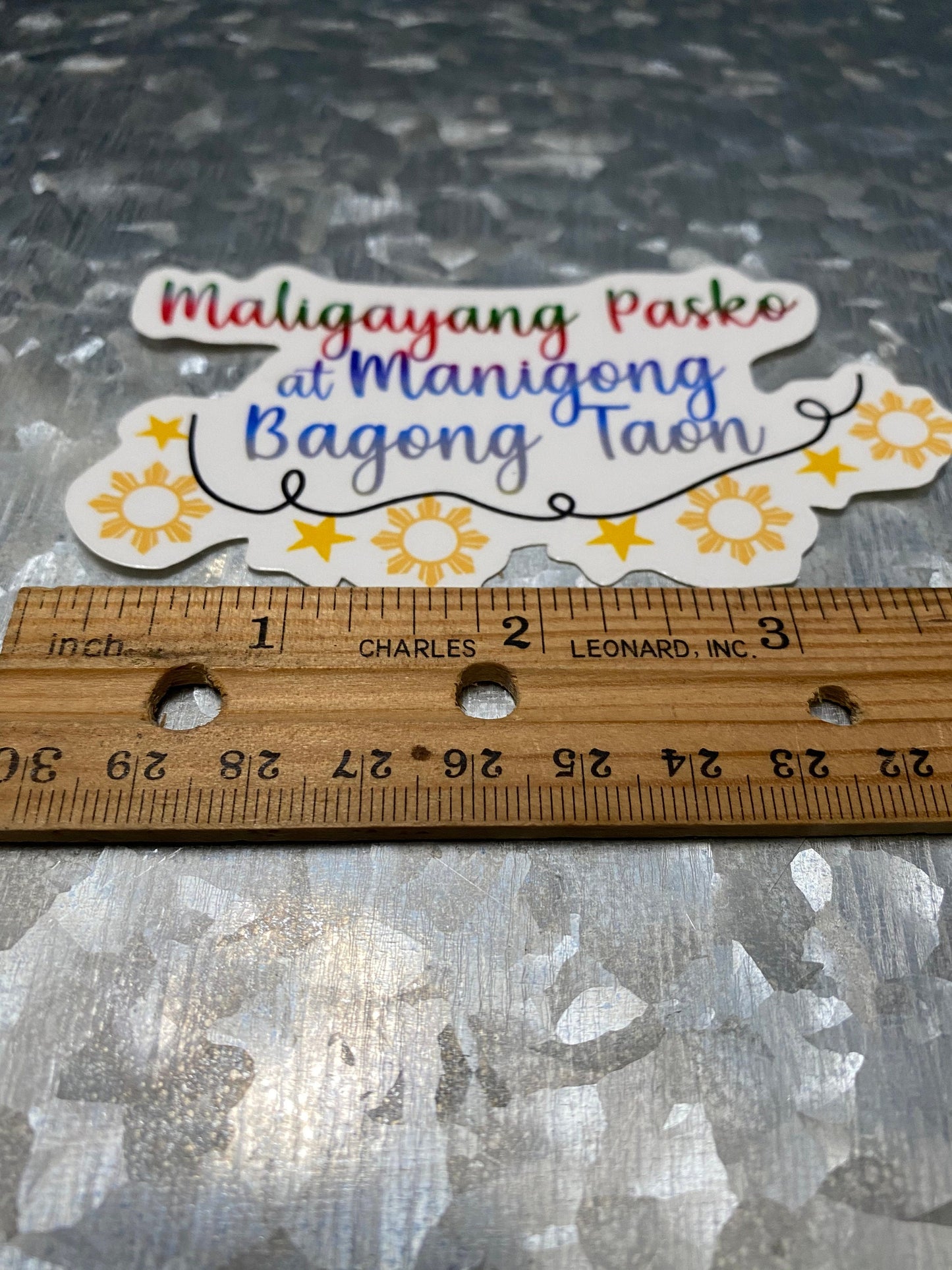Maligayang Pasko at Manigong Bagong Taon Sticker