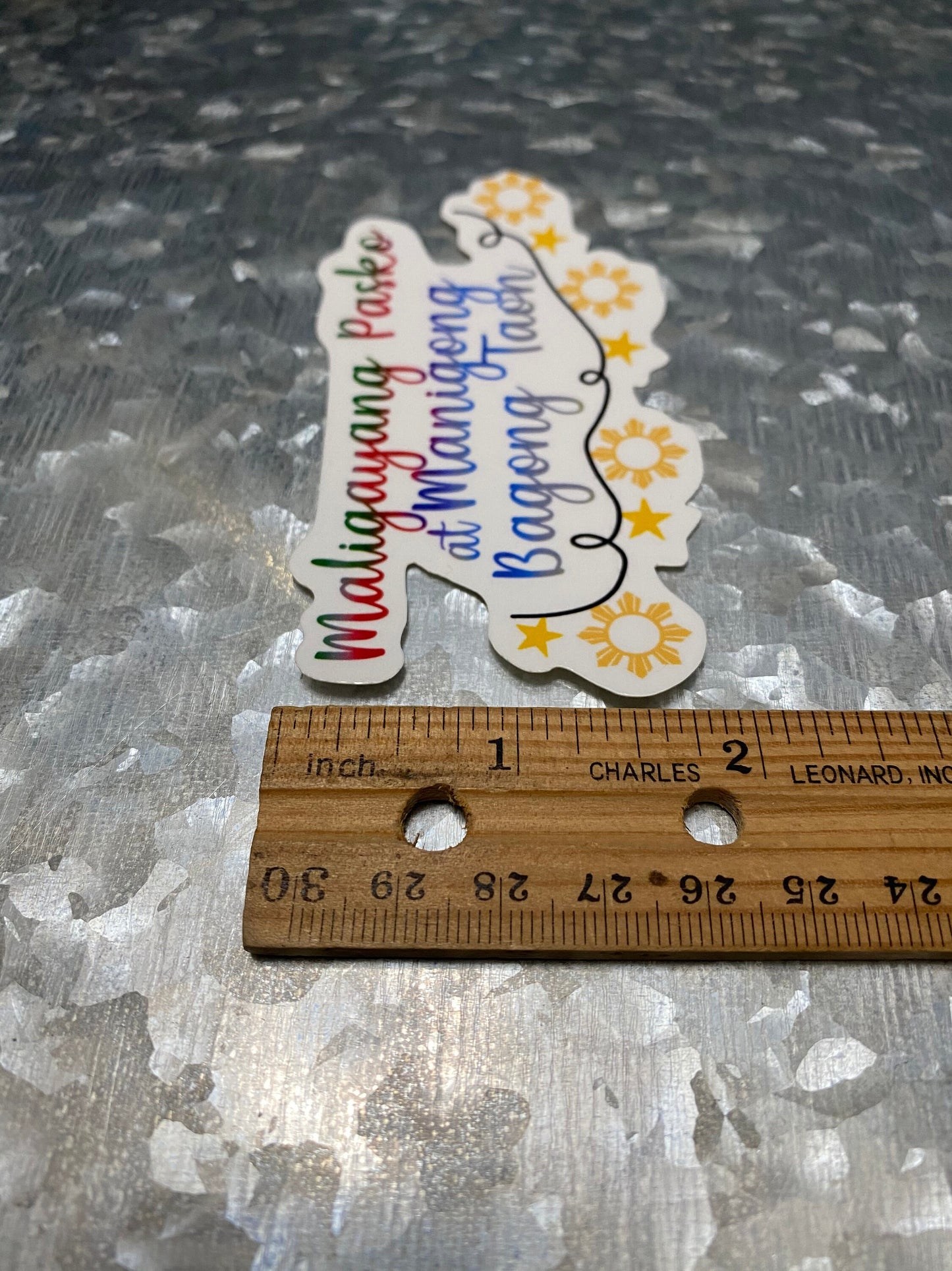 Maligayang Pasko at Manigong Bagong Taon Sticker